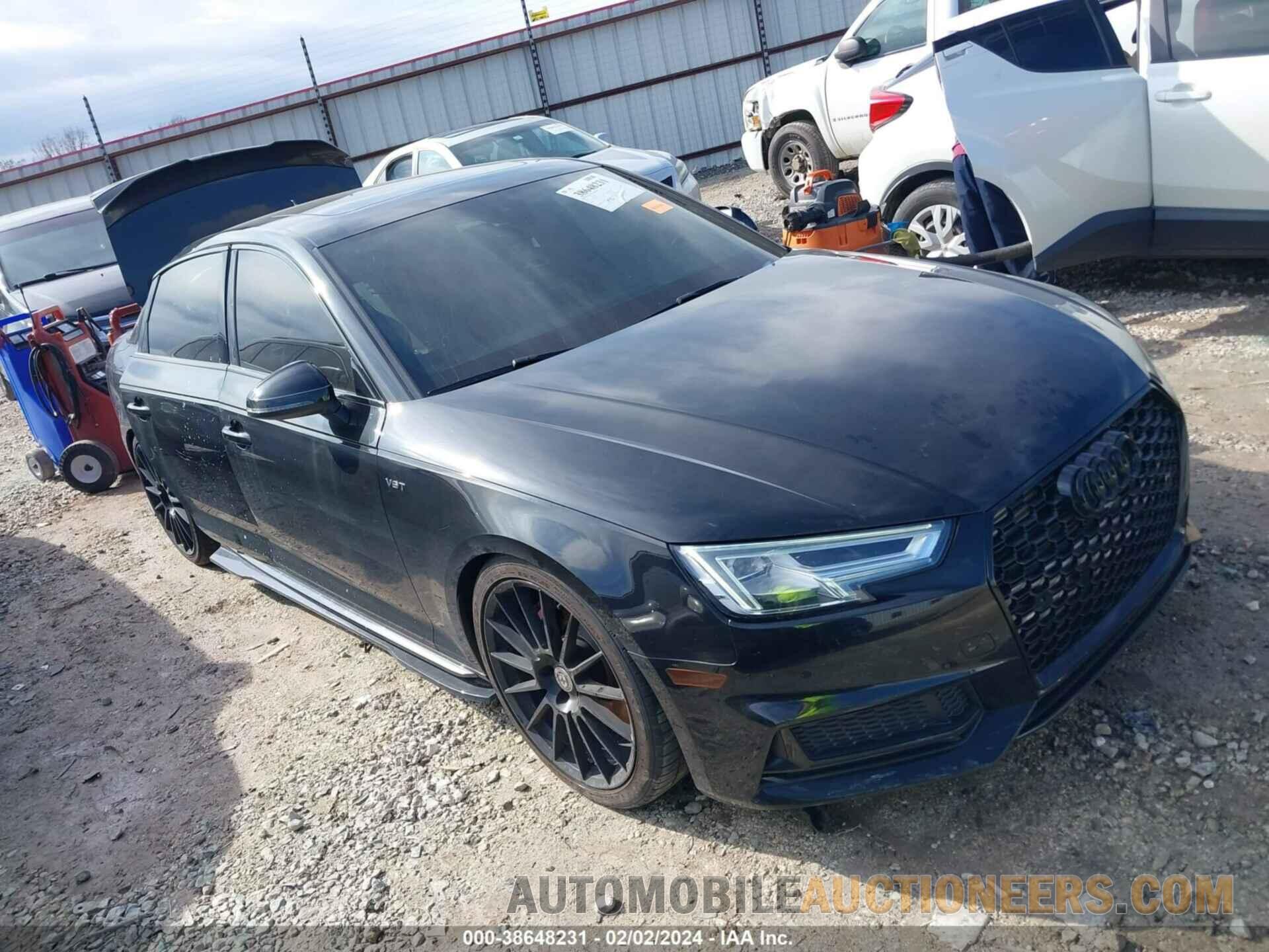 WAUB4AF44JA104254 AUDI S4 2018