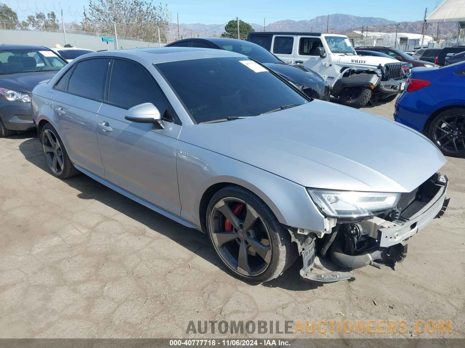 WAUB4AF45JA132600 AUDI S4 2018