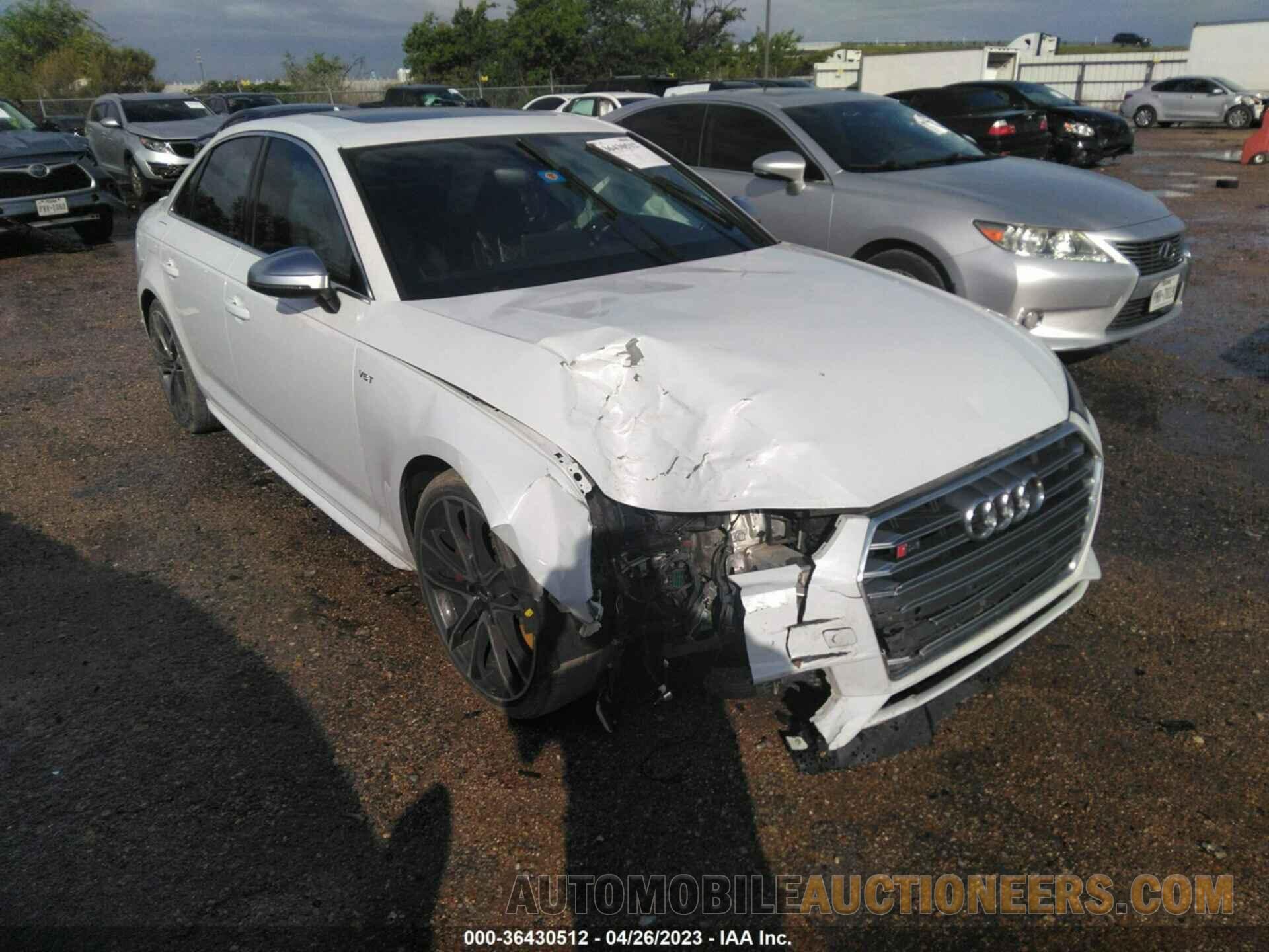 WAUB4AF46JA002468 AUDI S4 2018