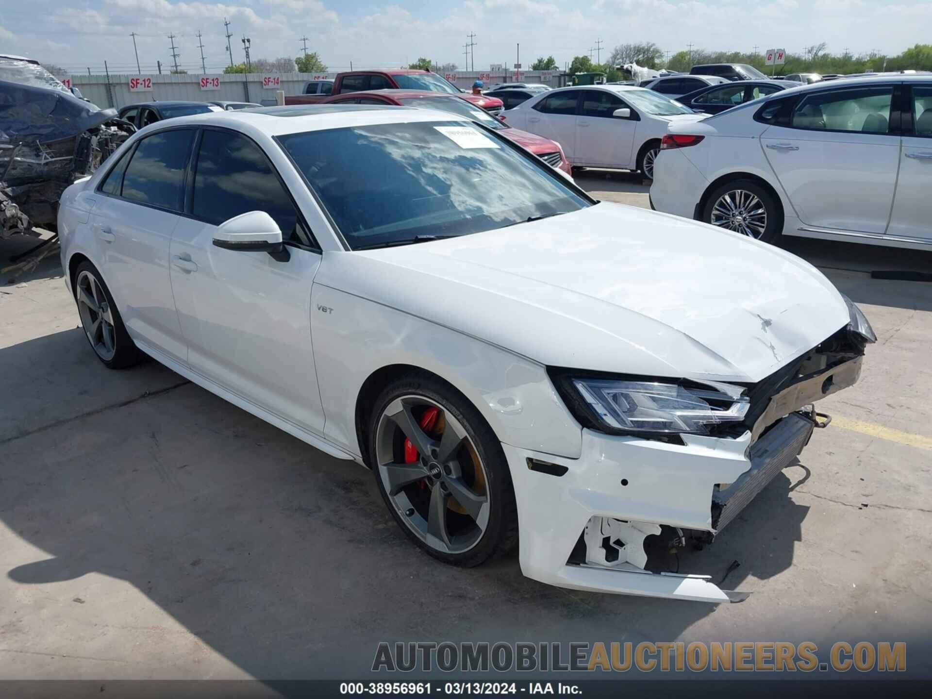 WAUB4AF46JA006360 AUDI S4 2018