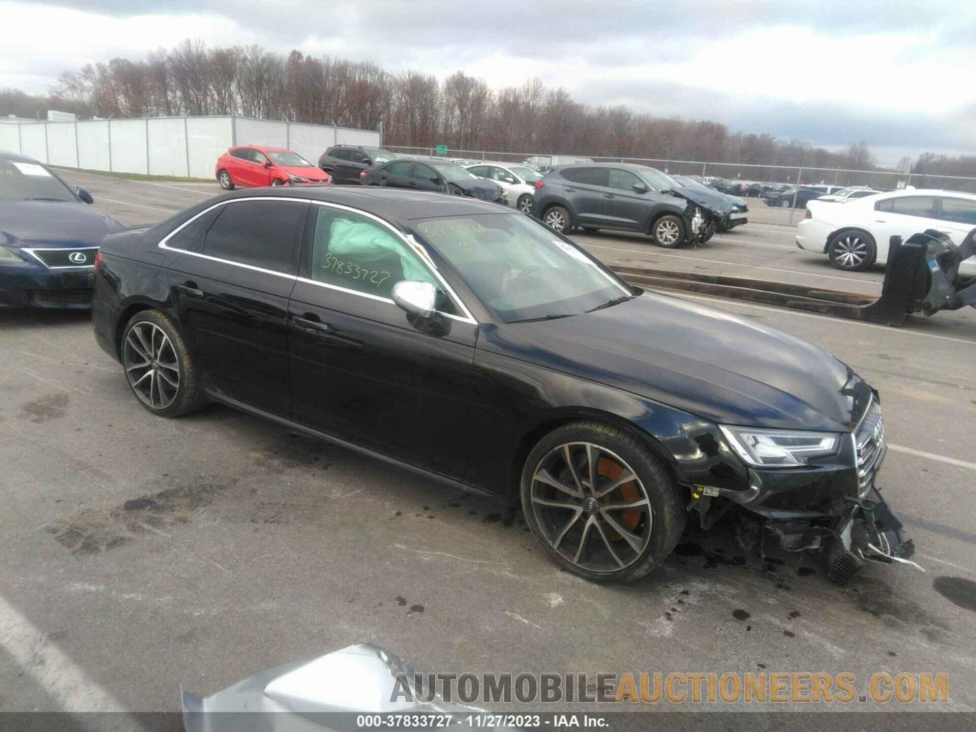 WAUB4AF46KA052949 AUDI S4 2019