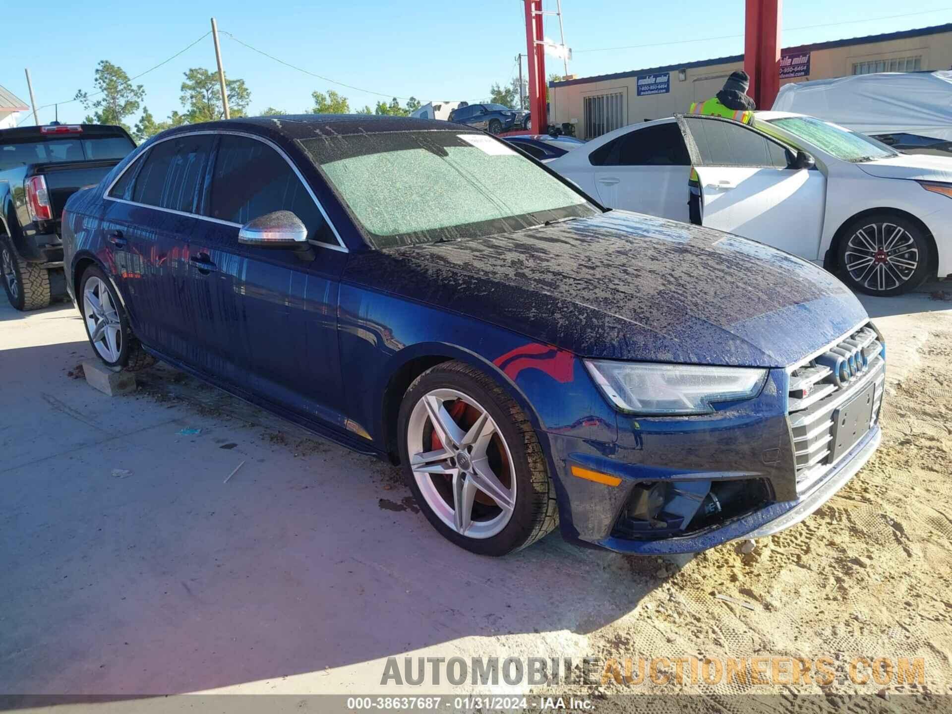 WAUB4AF47KA004831 AUDI S4 2019