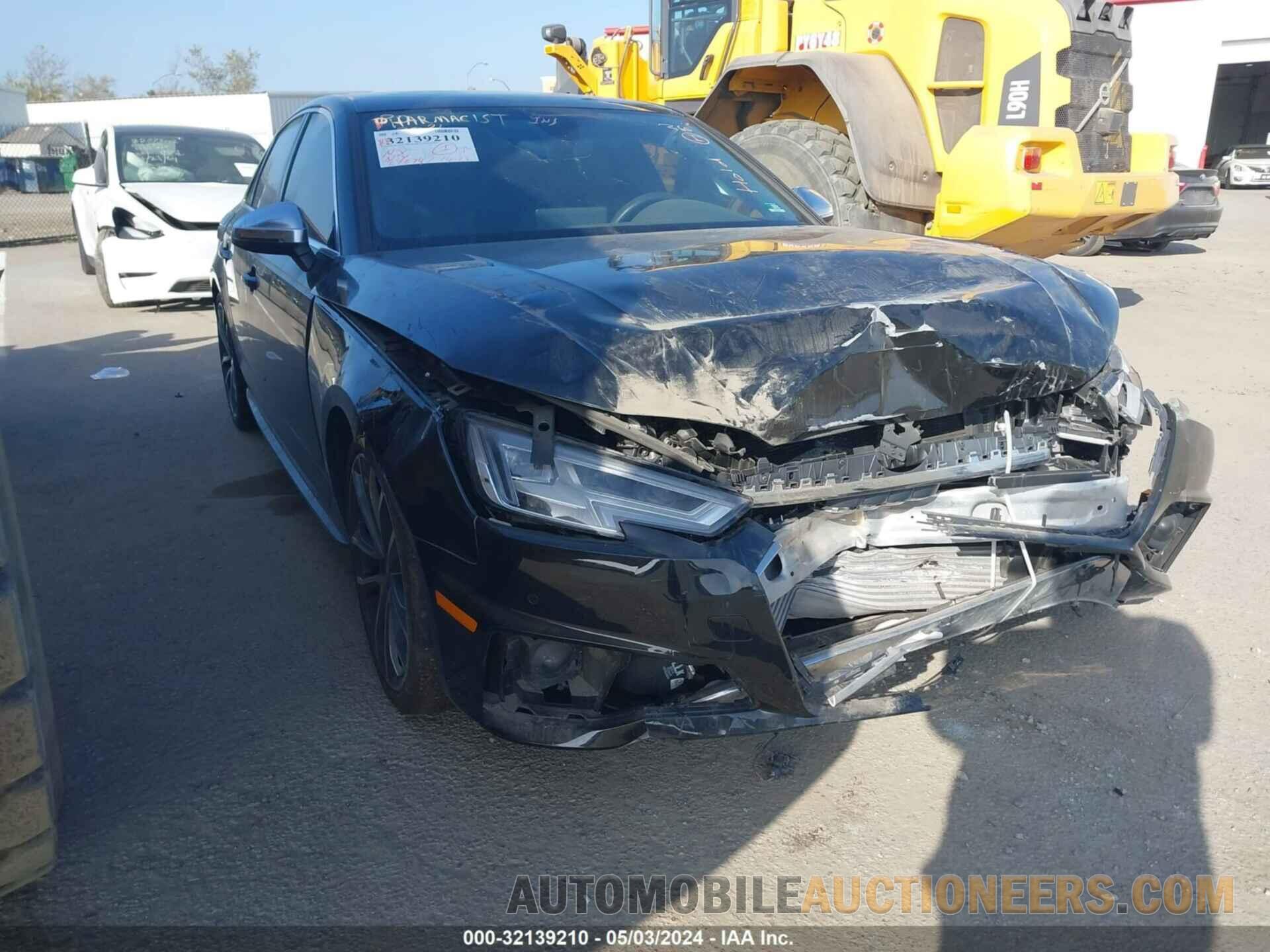 WAUB4AF47KA106338 AUDI S4 2019