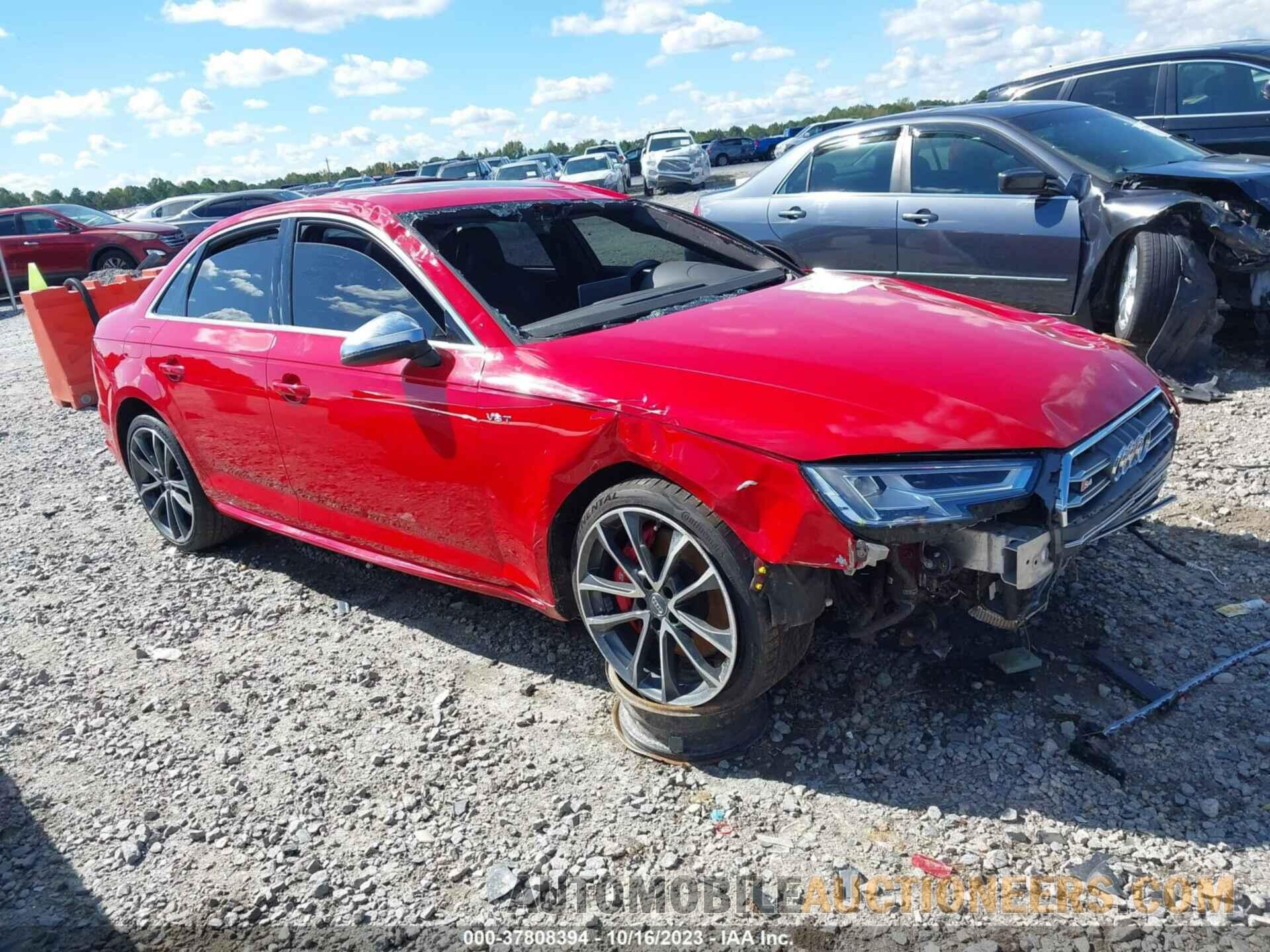 WAUB4AF49JA003212 AUDI S4 2018