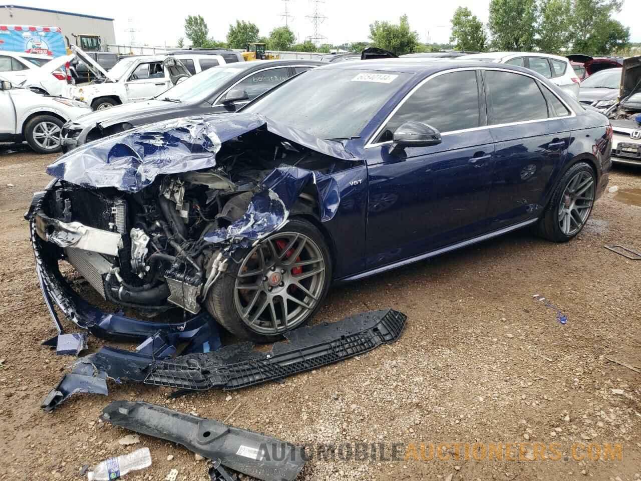 WAUB4AF4XJA014171 AUDI S4-RS4 2018