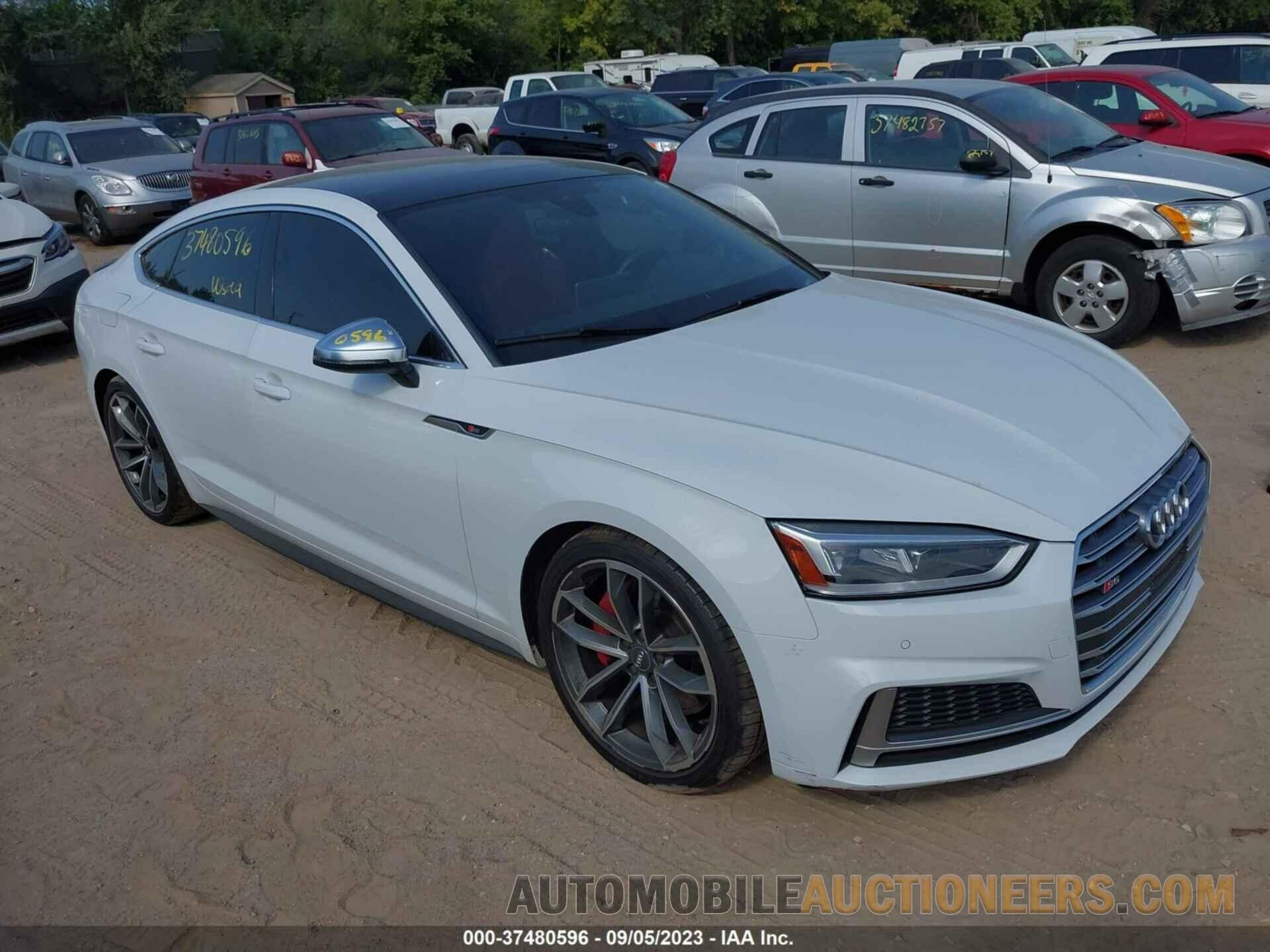 WAUB4CF5XJA086329 AUDI S5 SPORTBACK 2018