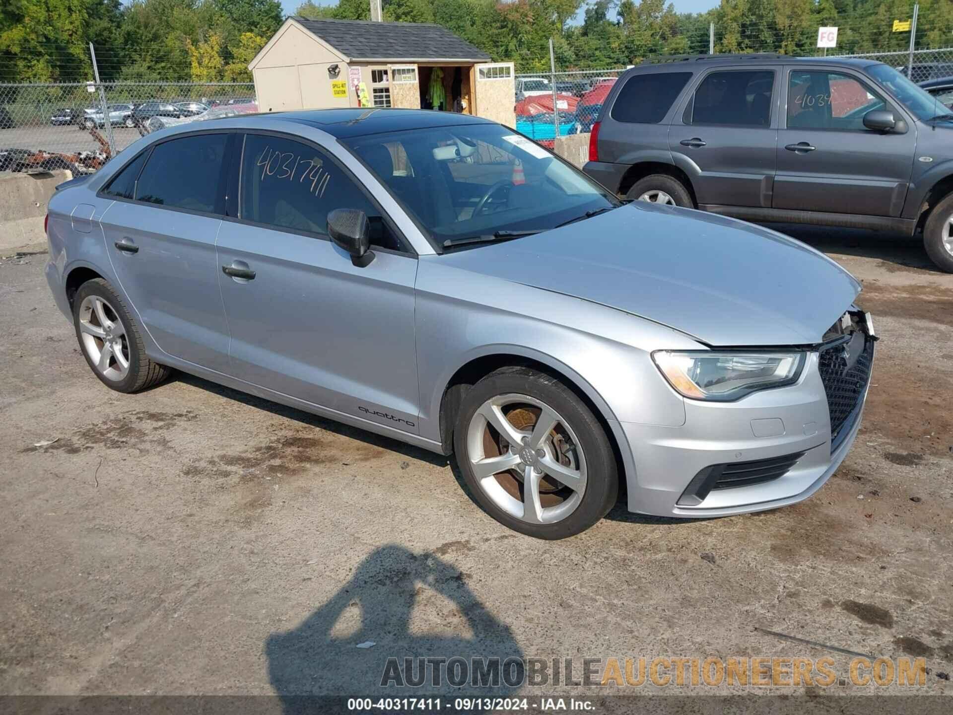 WAUB8GFF0G1037640 AUDI A3 2016