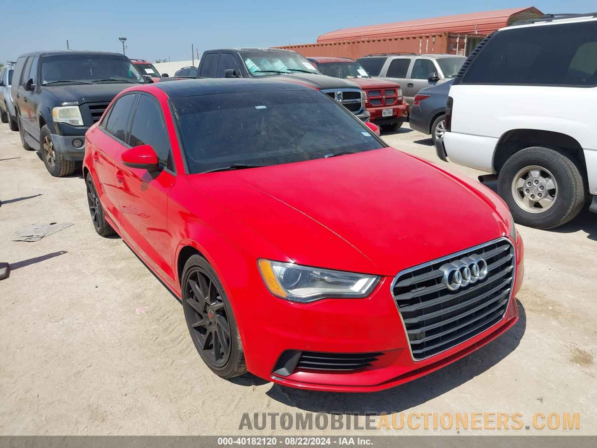 WAUB8GFF0G1039128 AUDI A3 2016