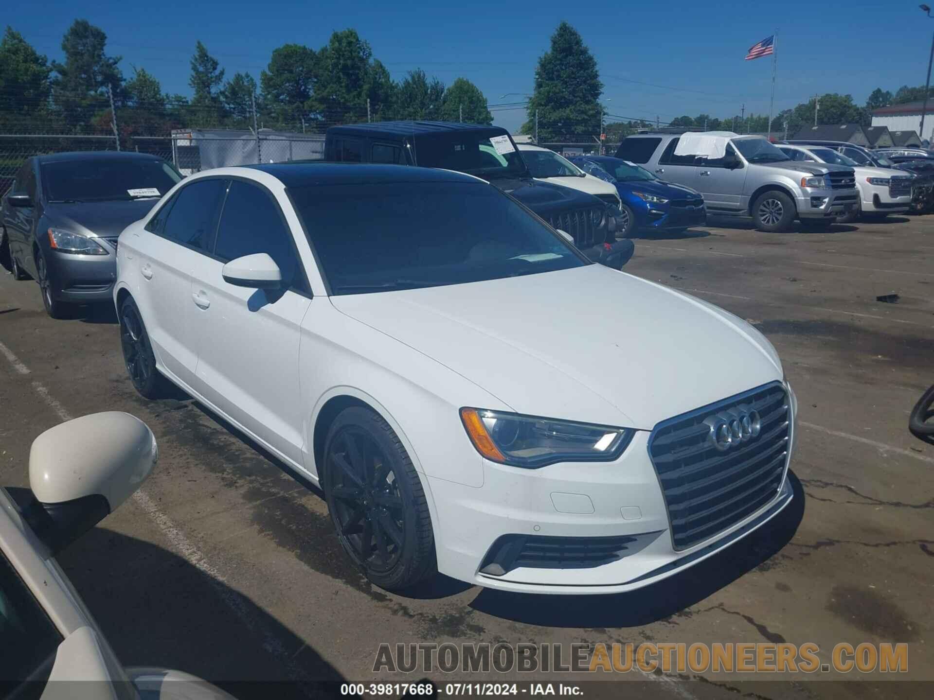 WAUB8GFF1G1024833 AUDI A3 2016