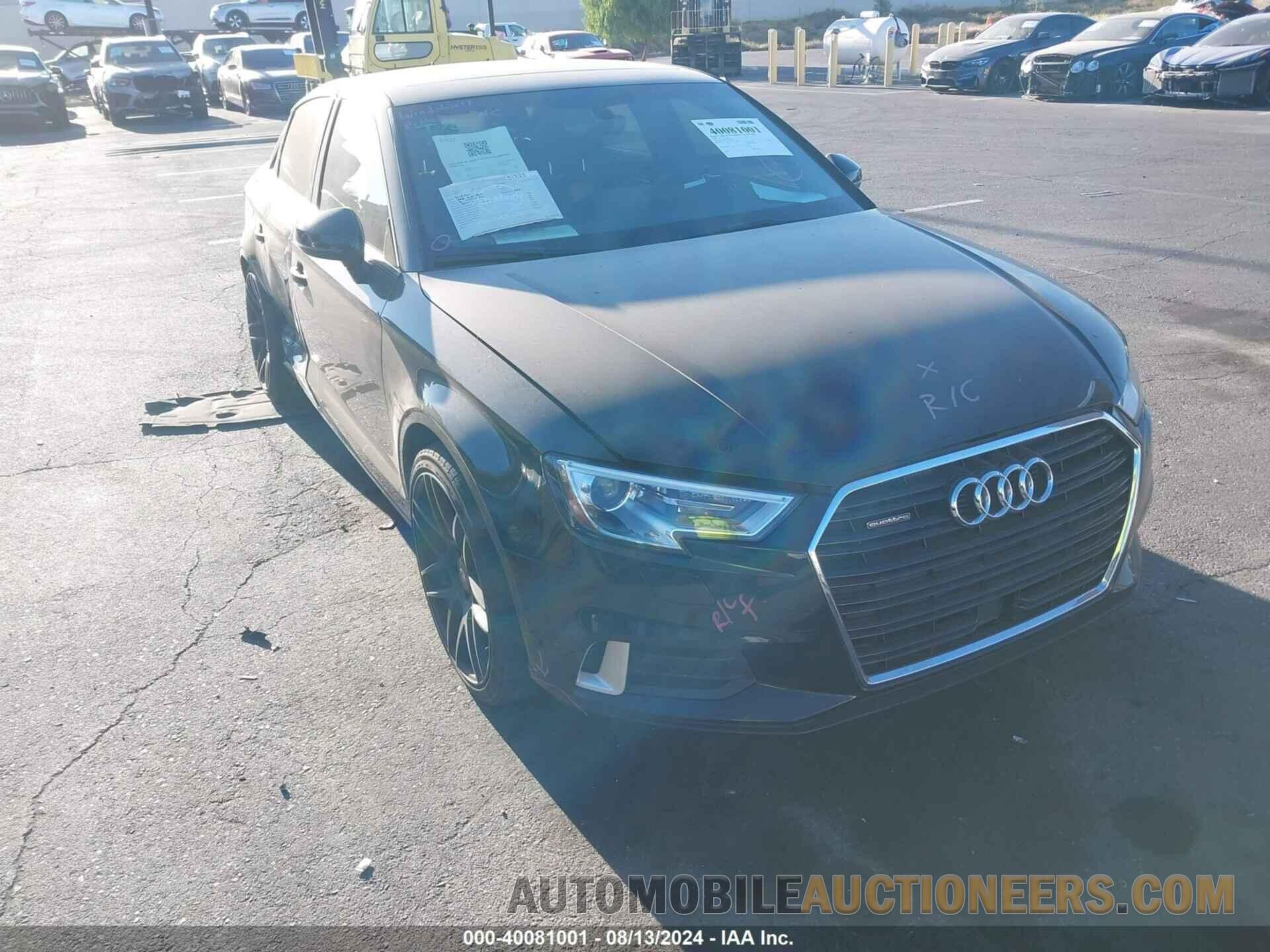 WAUB8GFF1J1044149 AUDI A3 2018