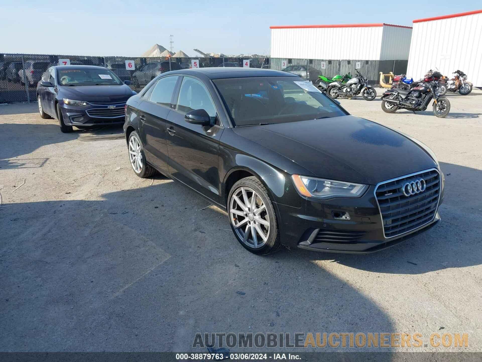 WAUB8GFF2G1012013 AUDI A3 2016