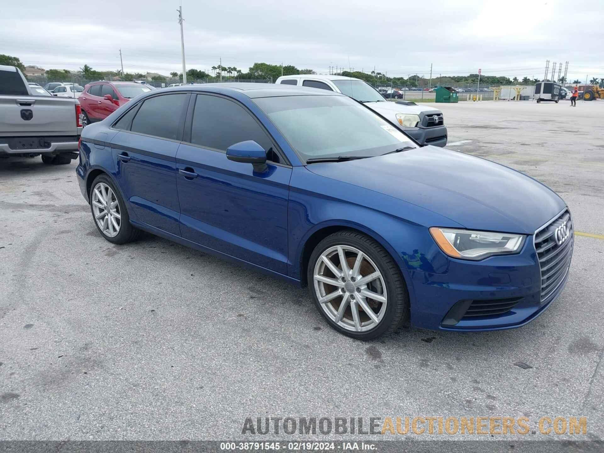 WAUB8GFF2G1067237 AUDI A3 2016