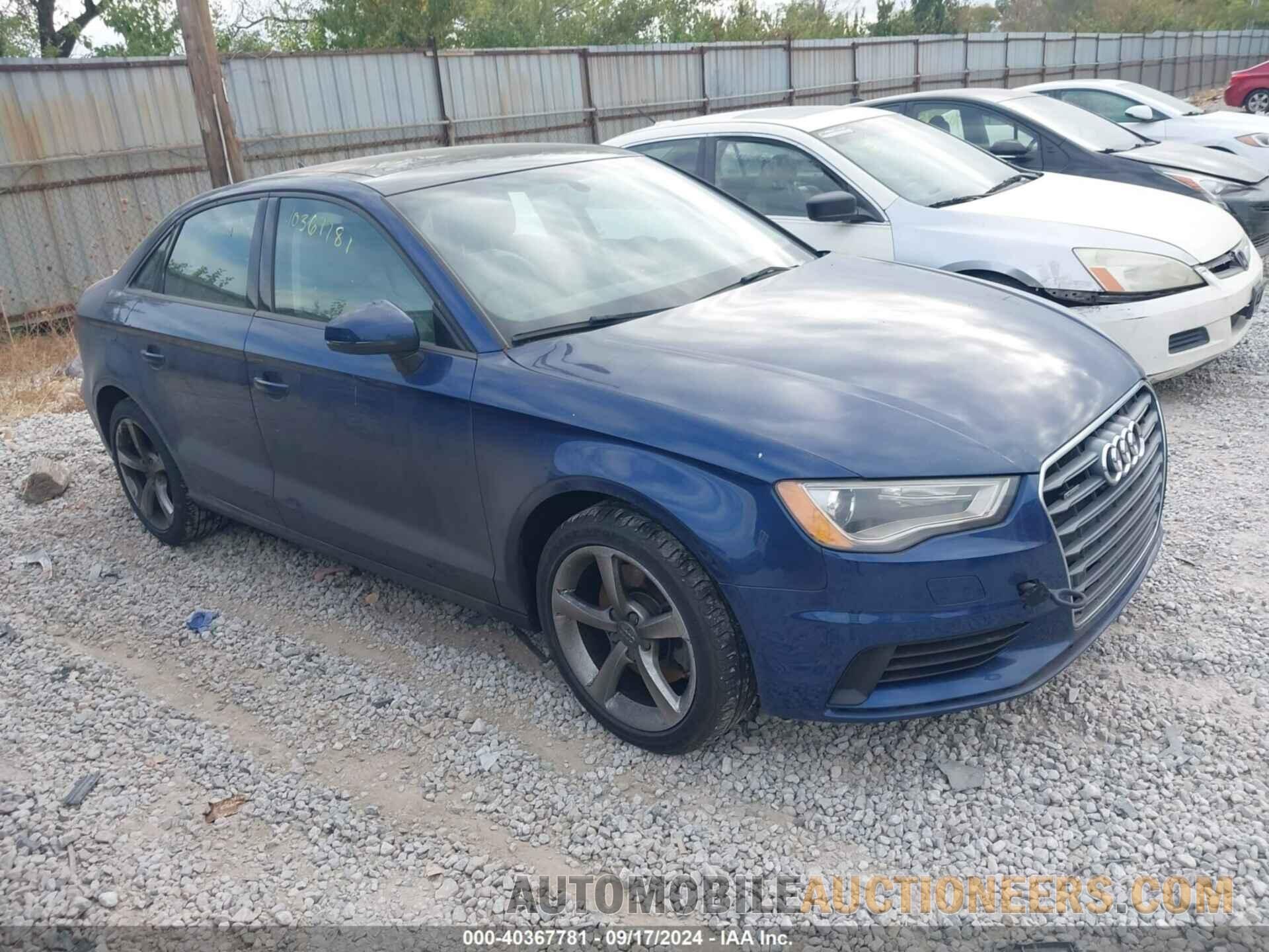 WAUB8GFF2G1072695 AUDI A3 2016