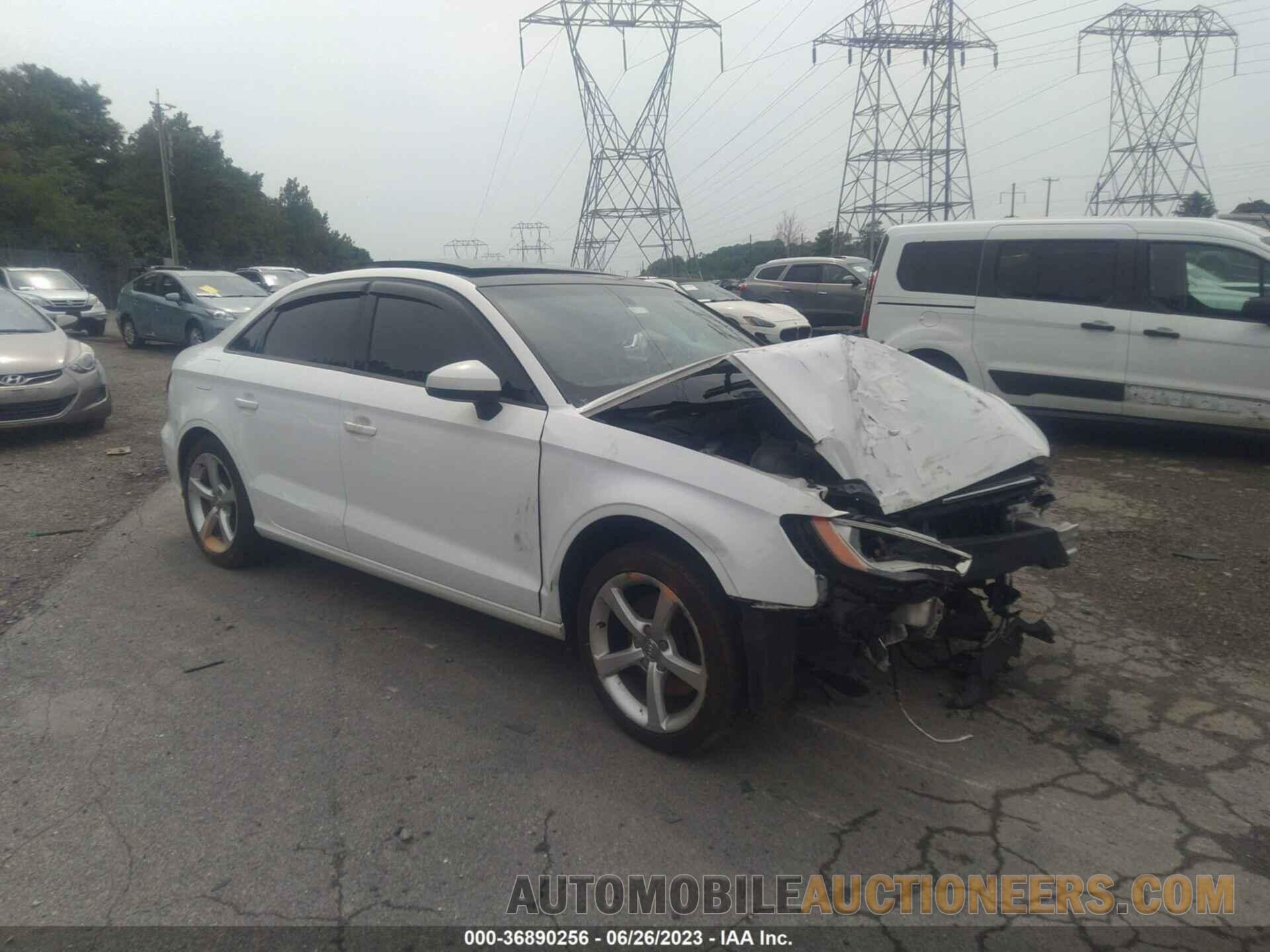 WAUB8GFF3G1012537 AUDI A3 2016