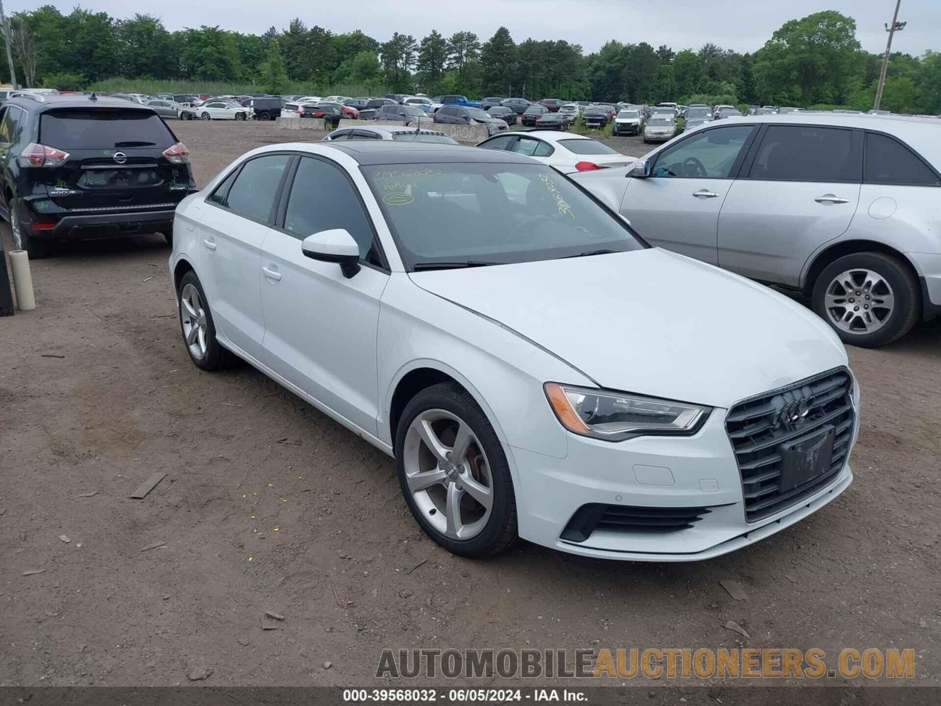 WAUB8GFF3G1116512 AUDI A3 2016