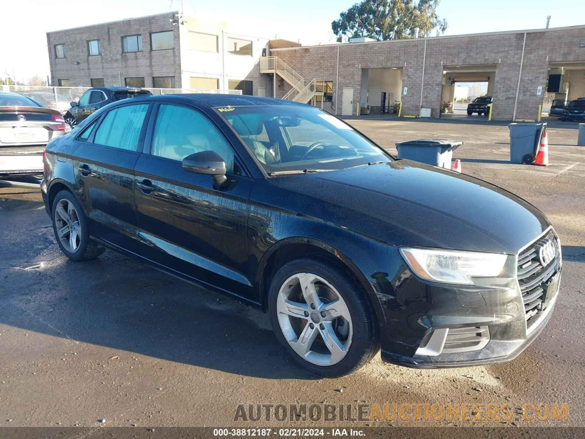 WAUB8GFF3H1046785 AUDI A3 2017