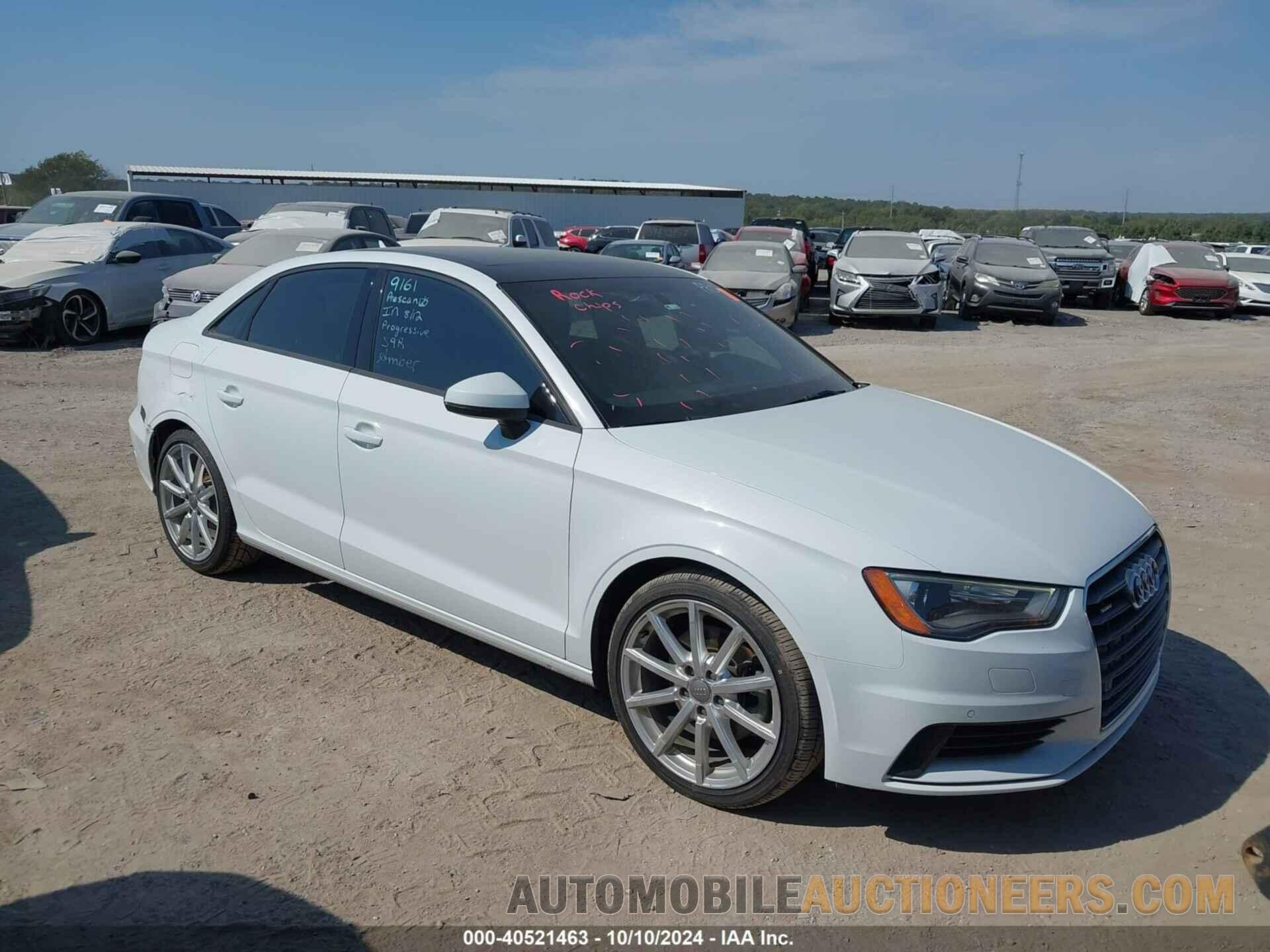 WAUB8GFF4G1024826 AUDI A3 2016