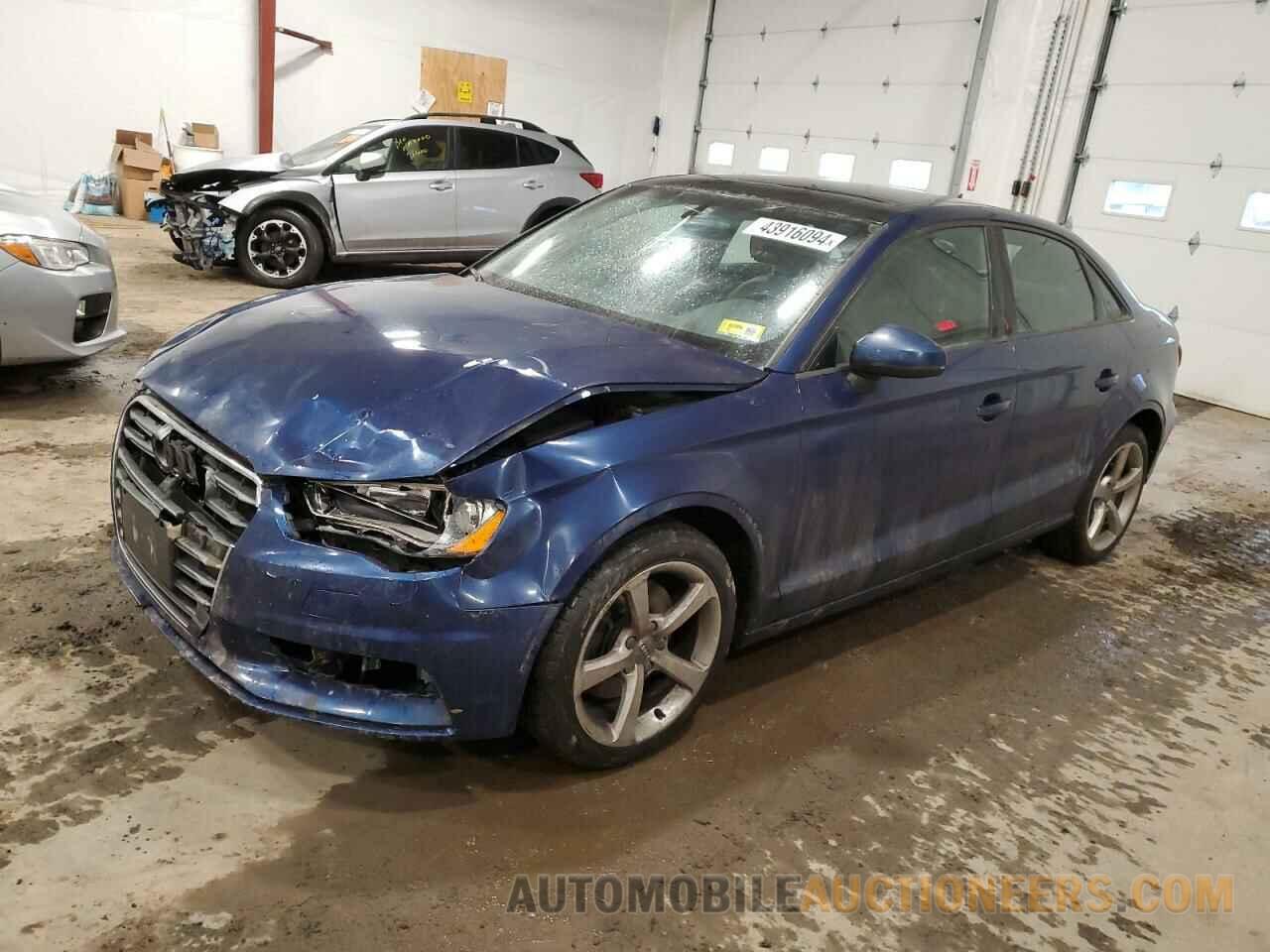 WAUB8GFF4G1027676 AUDI A3 2016