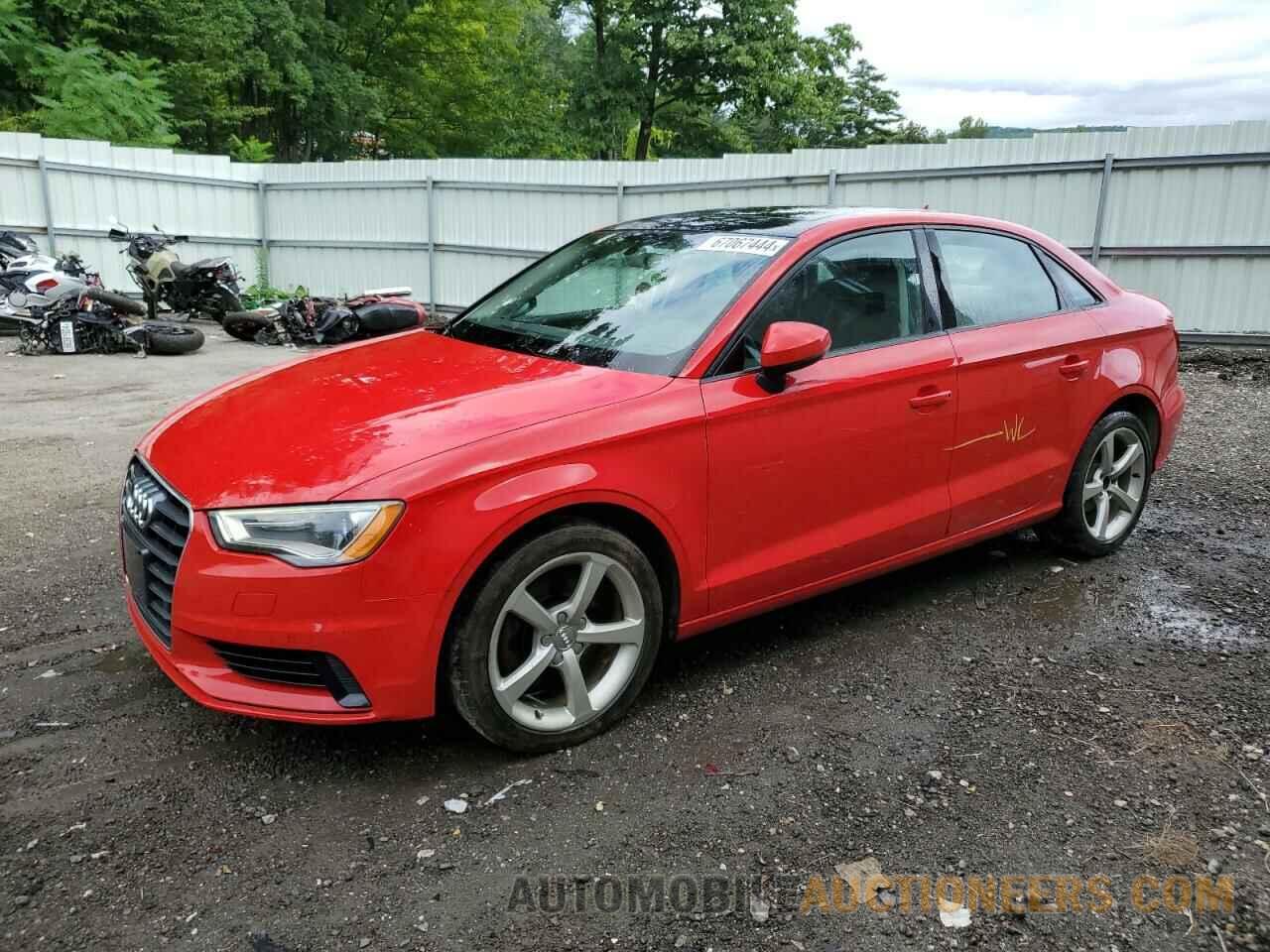 WAUB8GFF4G1065375 AUDI A3 2016