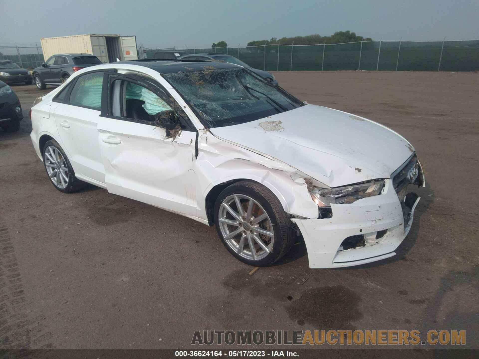 WAUB8GFF4G1086386 AUDI A3 2016