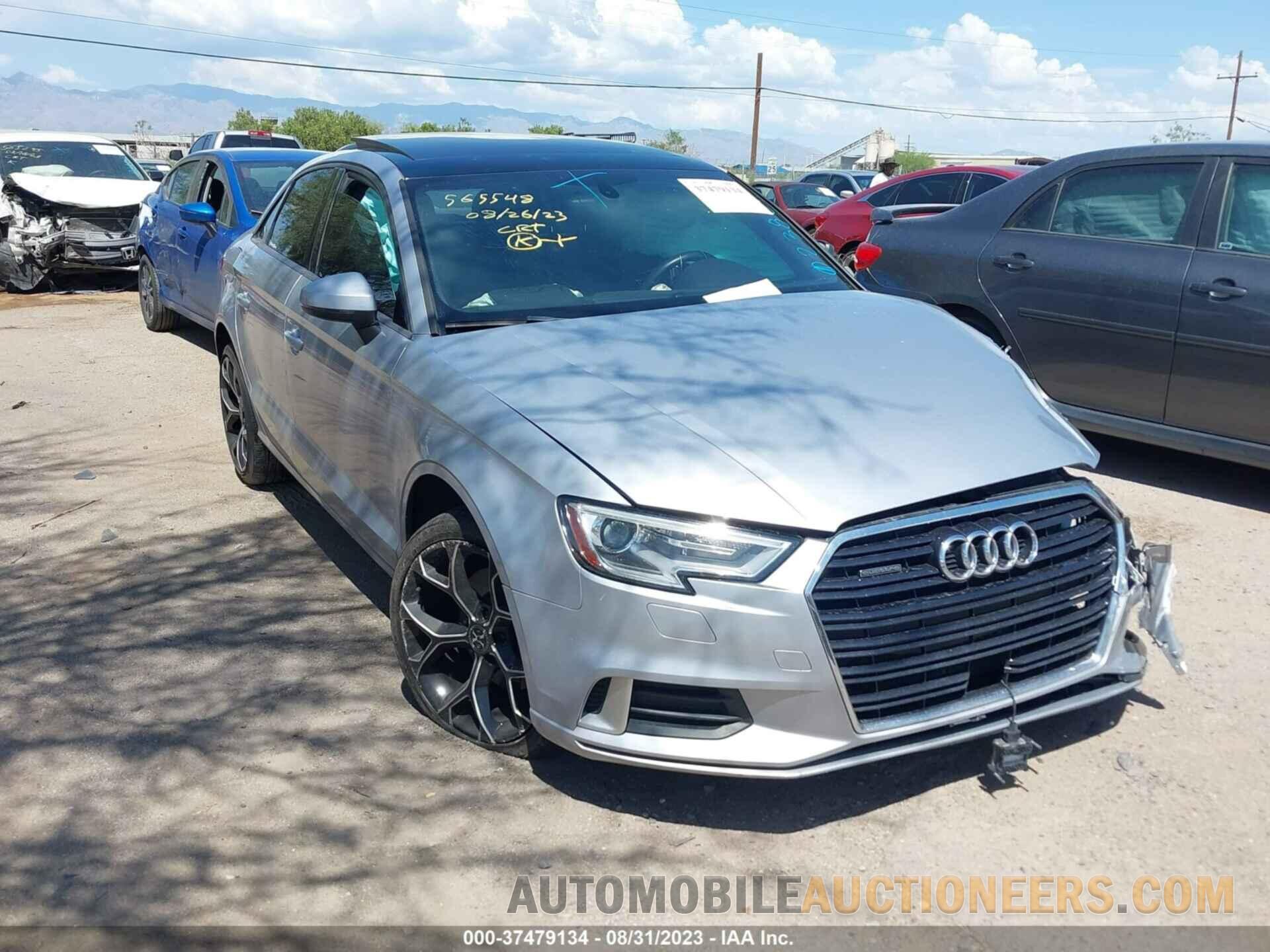 WAUB8GFF4H1023869 AUDI A3 SEDAN 2017