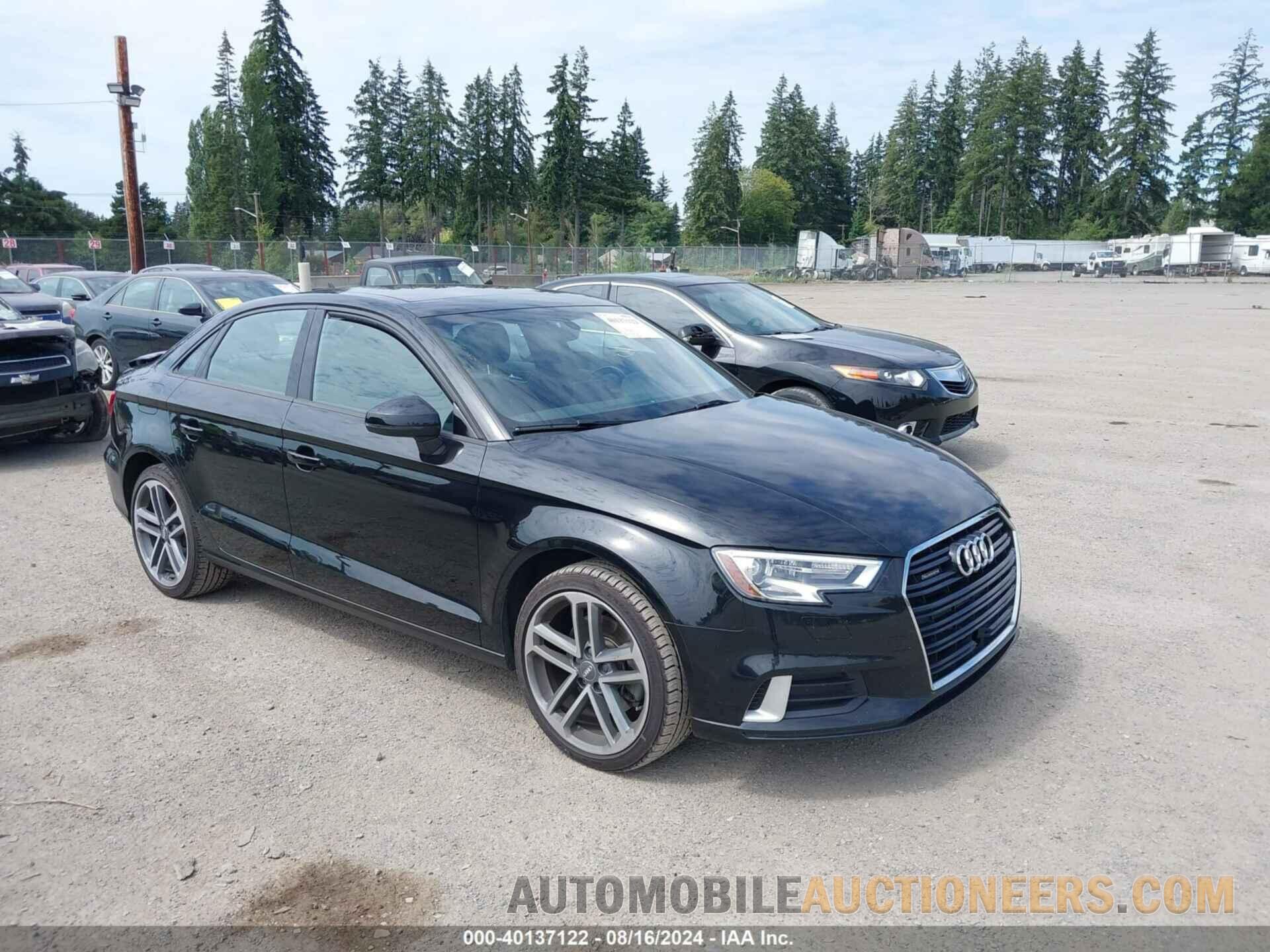 WAUB8GFF4H1031017 AUDI A3 2017