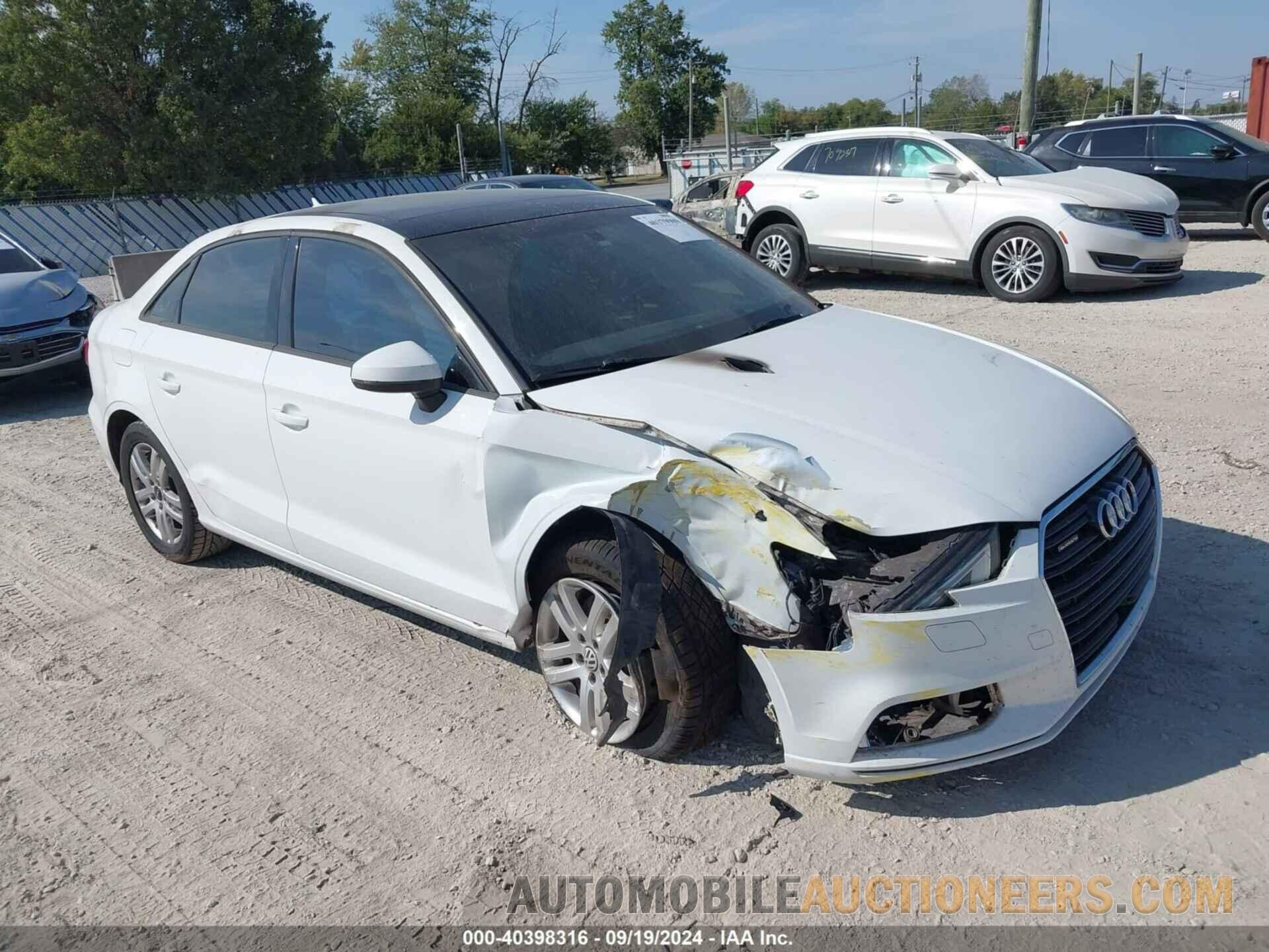 WAUB8GFF4H1043118 AUDI A3 2017