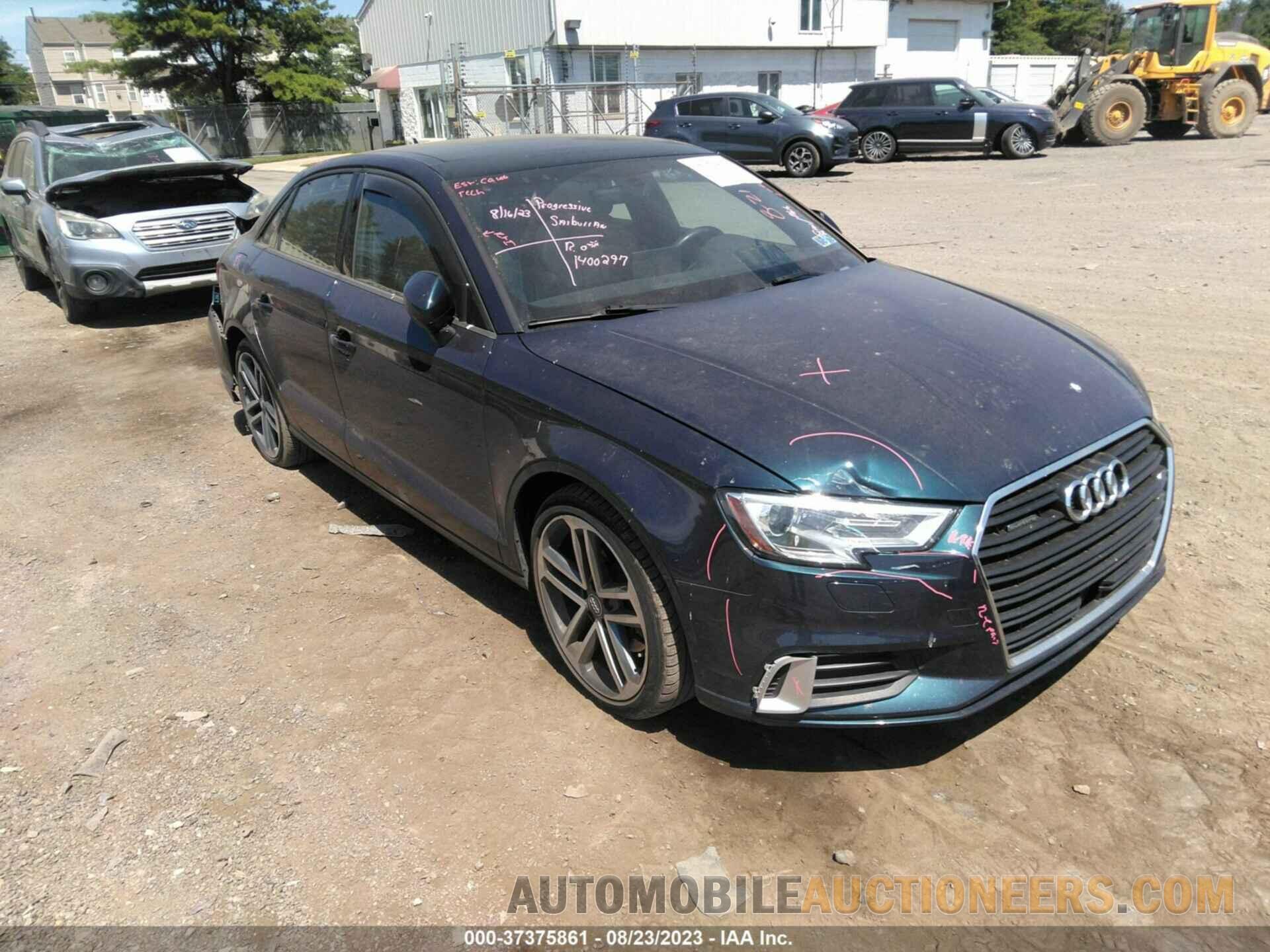 WAUB8GFF4J1060815 AUDI A3 2018