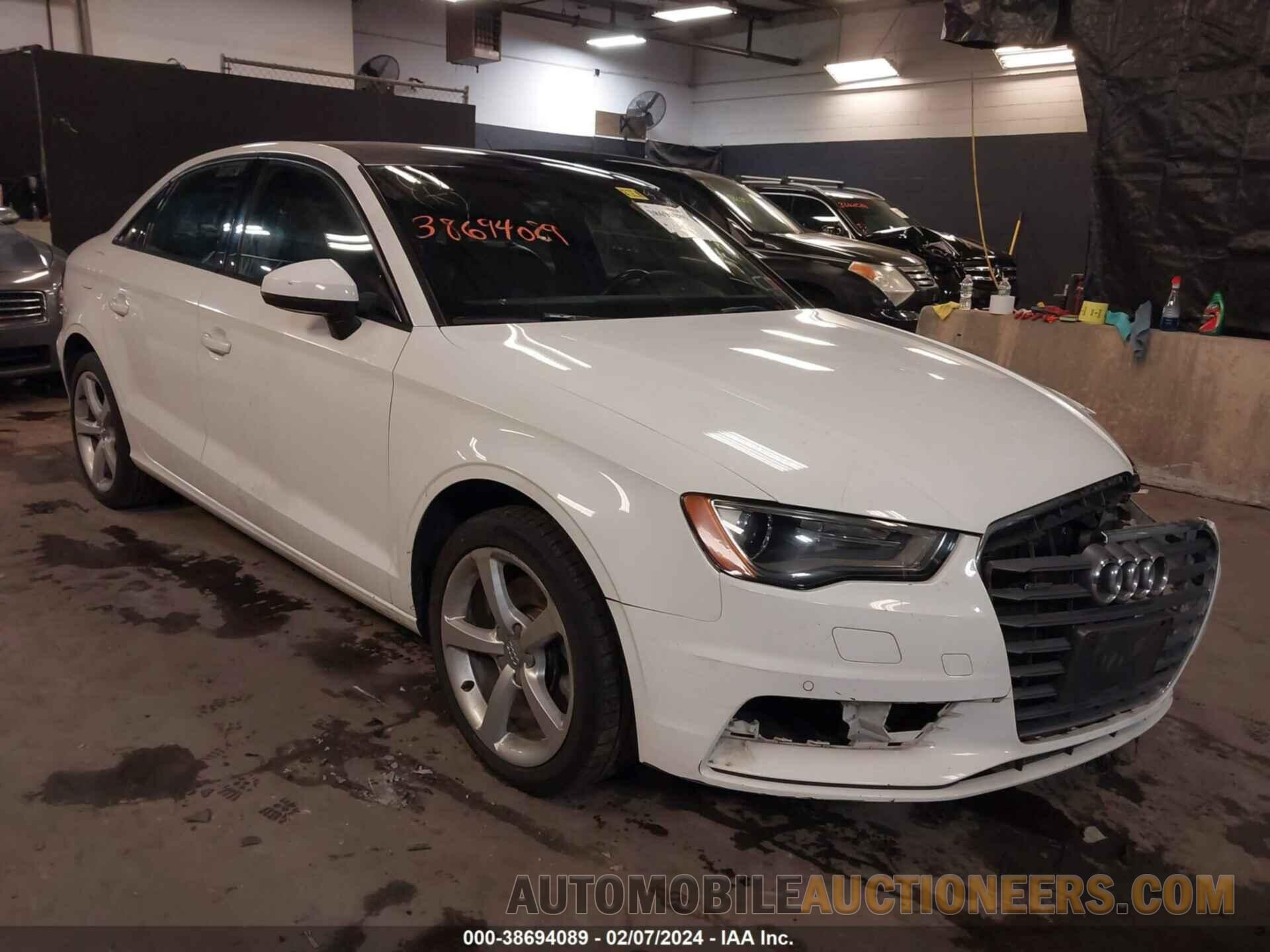 WAUB8GFF5G1024849 AUDI A3 2016