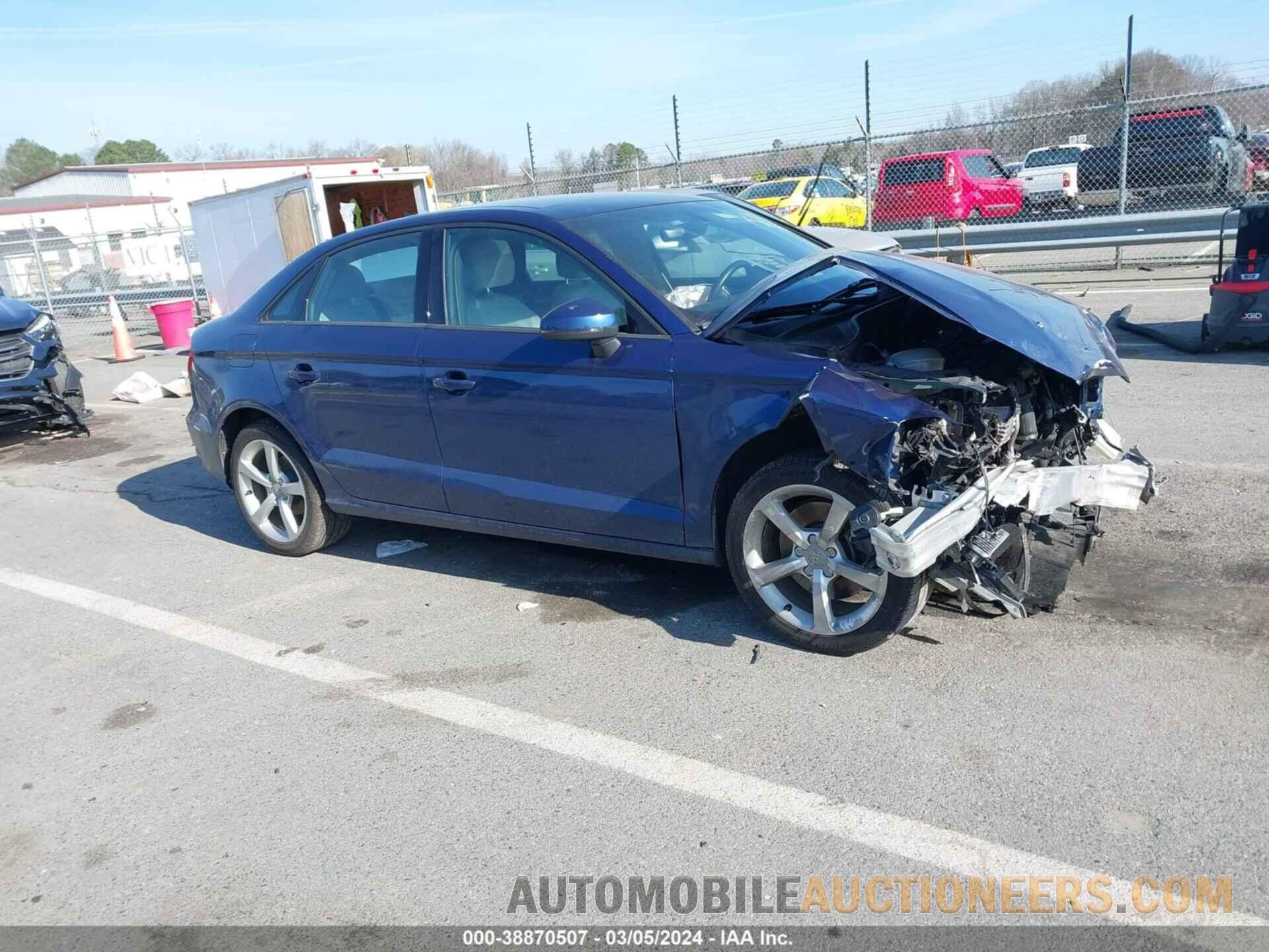 WAUB8GFF5G1027119 AUDI A3 2016