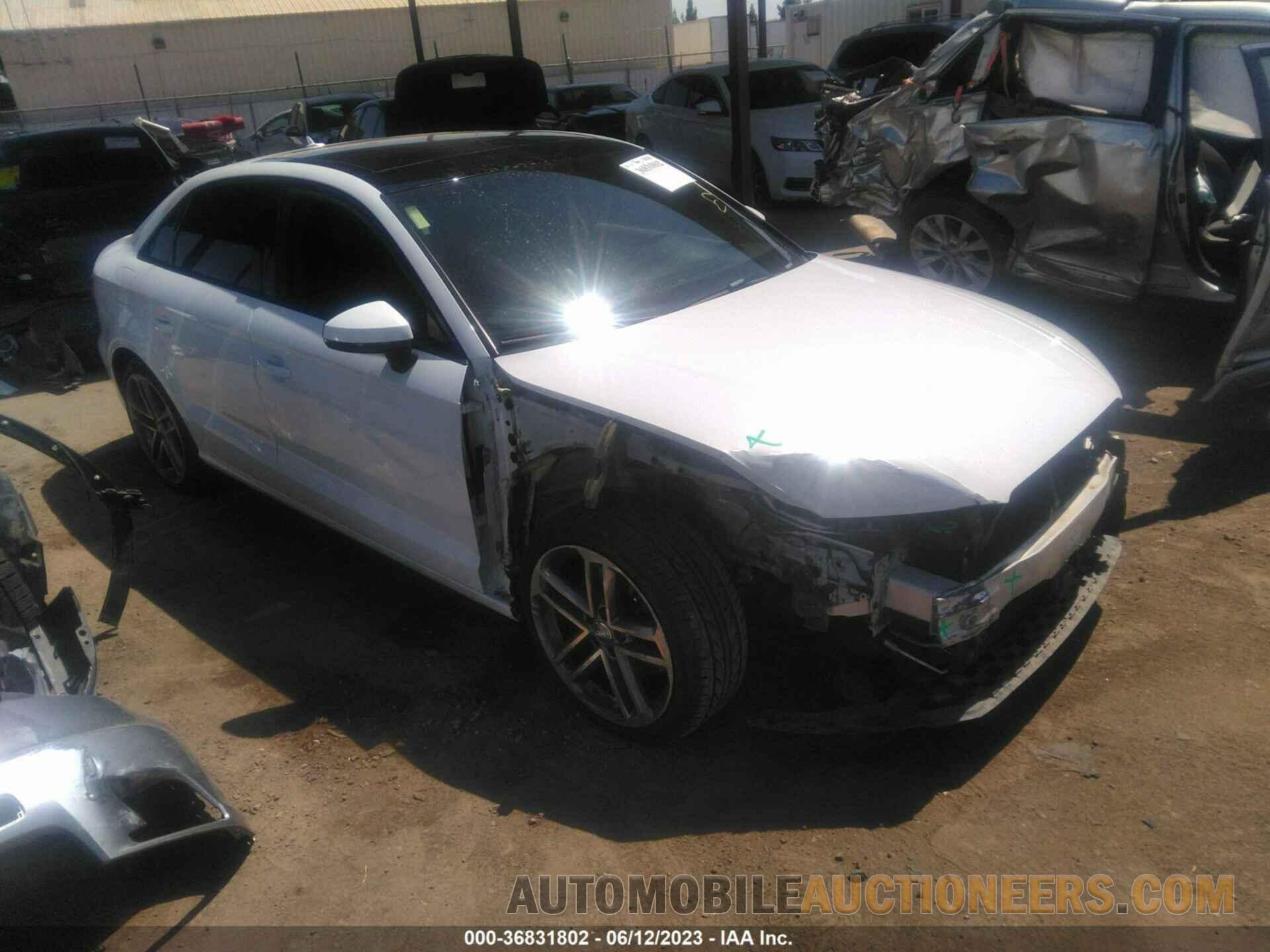 WAUB8GFF5H1007244 AUDI A3 SEDAN 2017