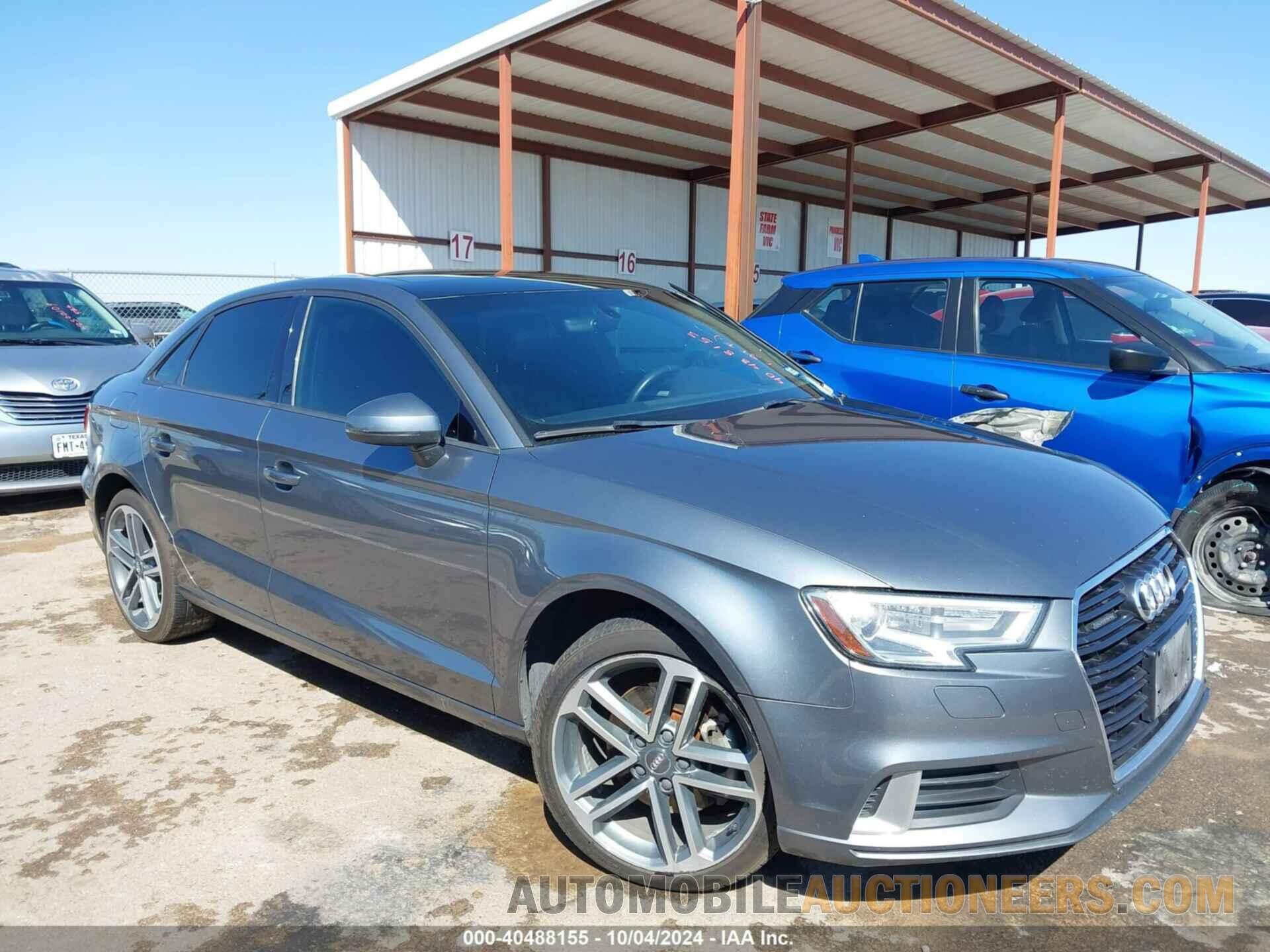 WAUB8GFF5H1028742 AUDI A3 2017