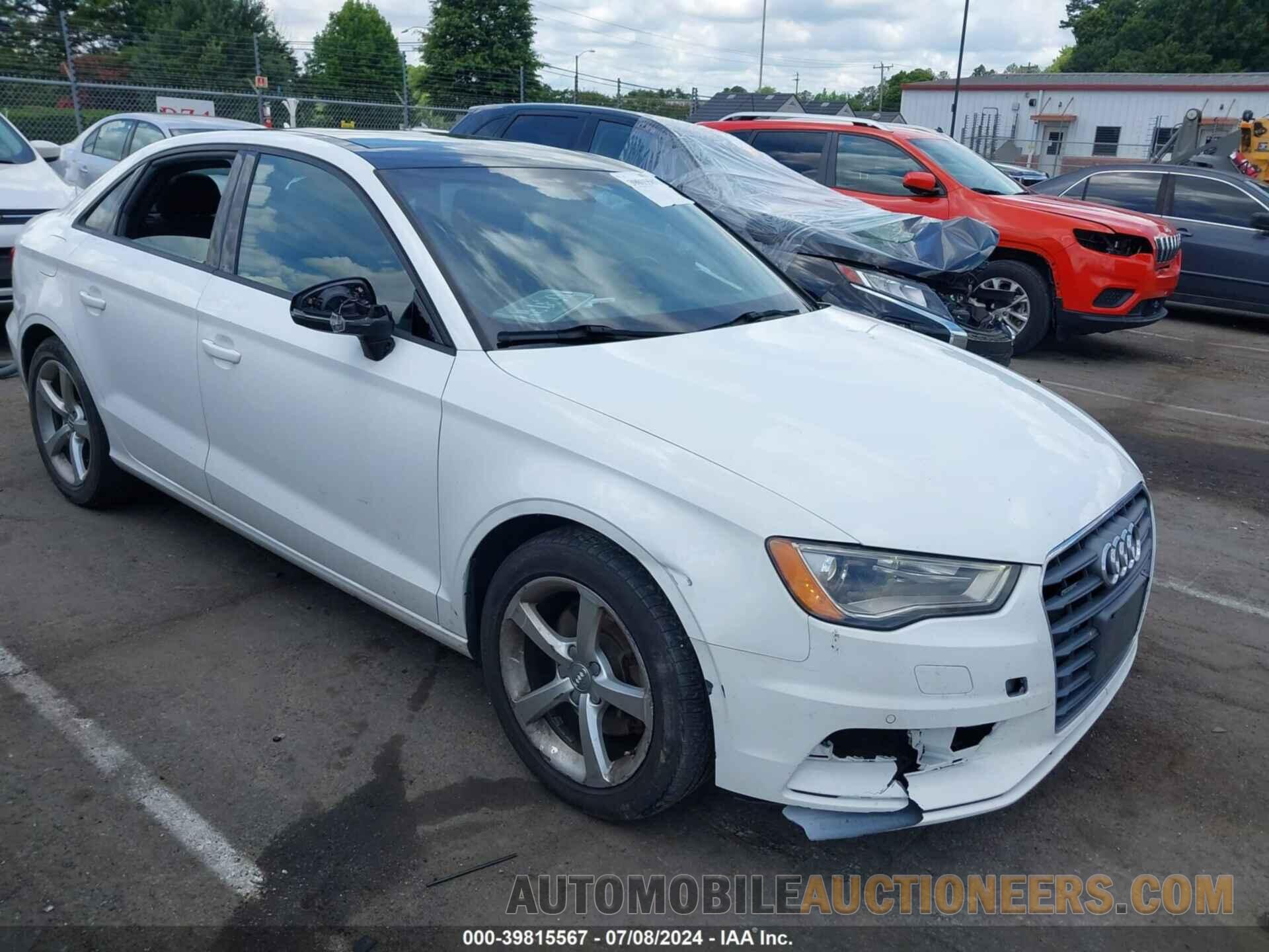 WAUB8GFF6G1021779 AUDI A3 2016