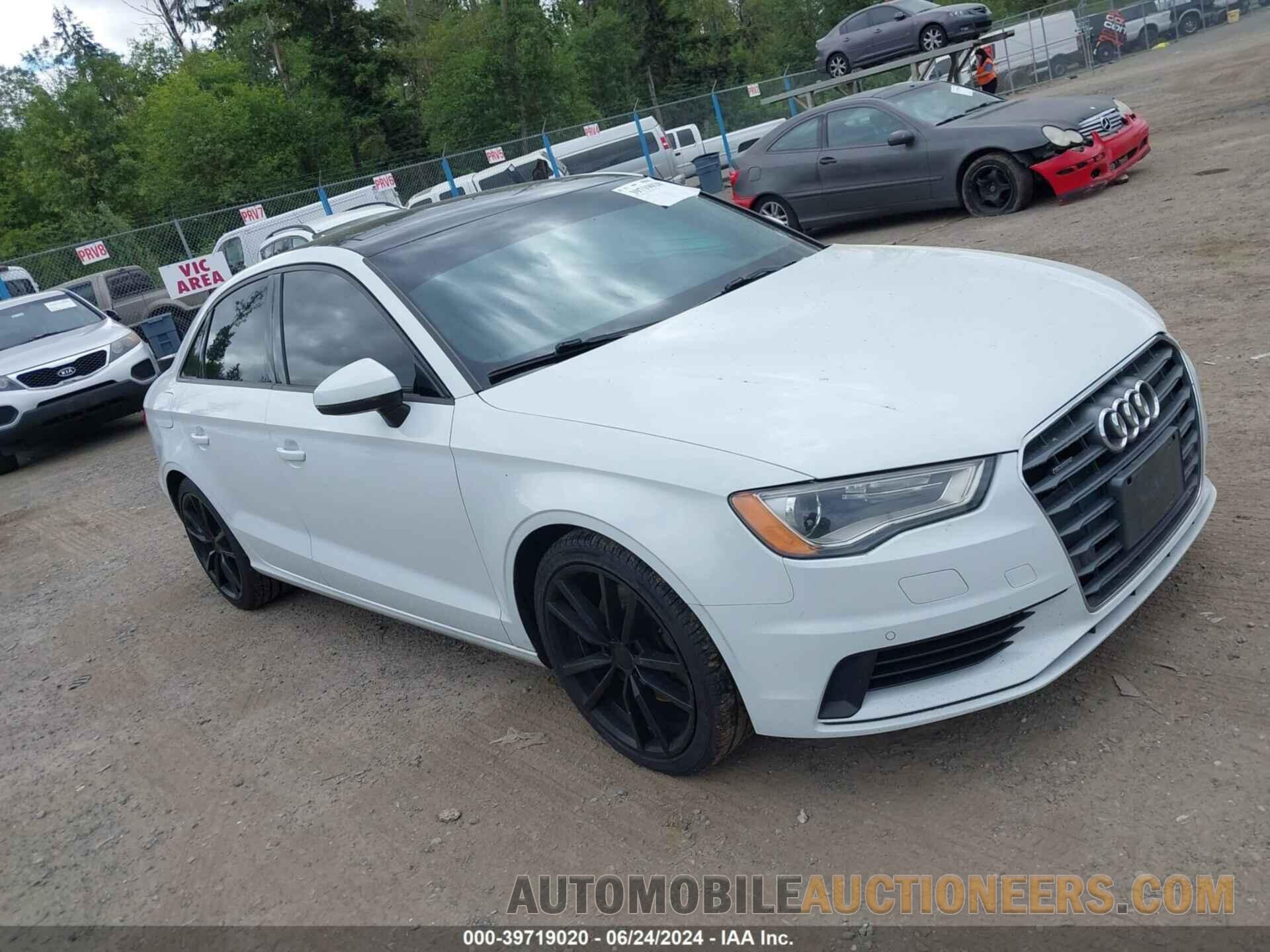 WAUB8GFF6G1026321 AUDI A3 2016