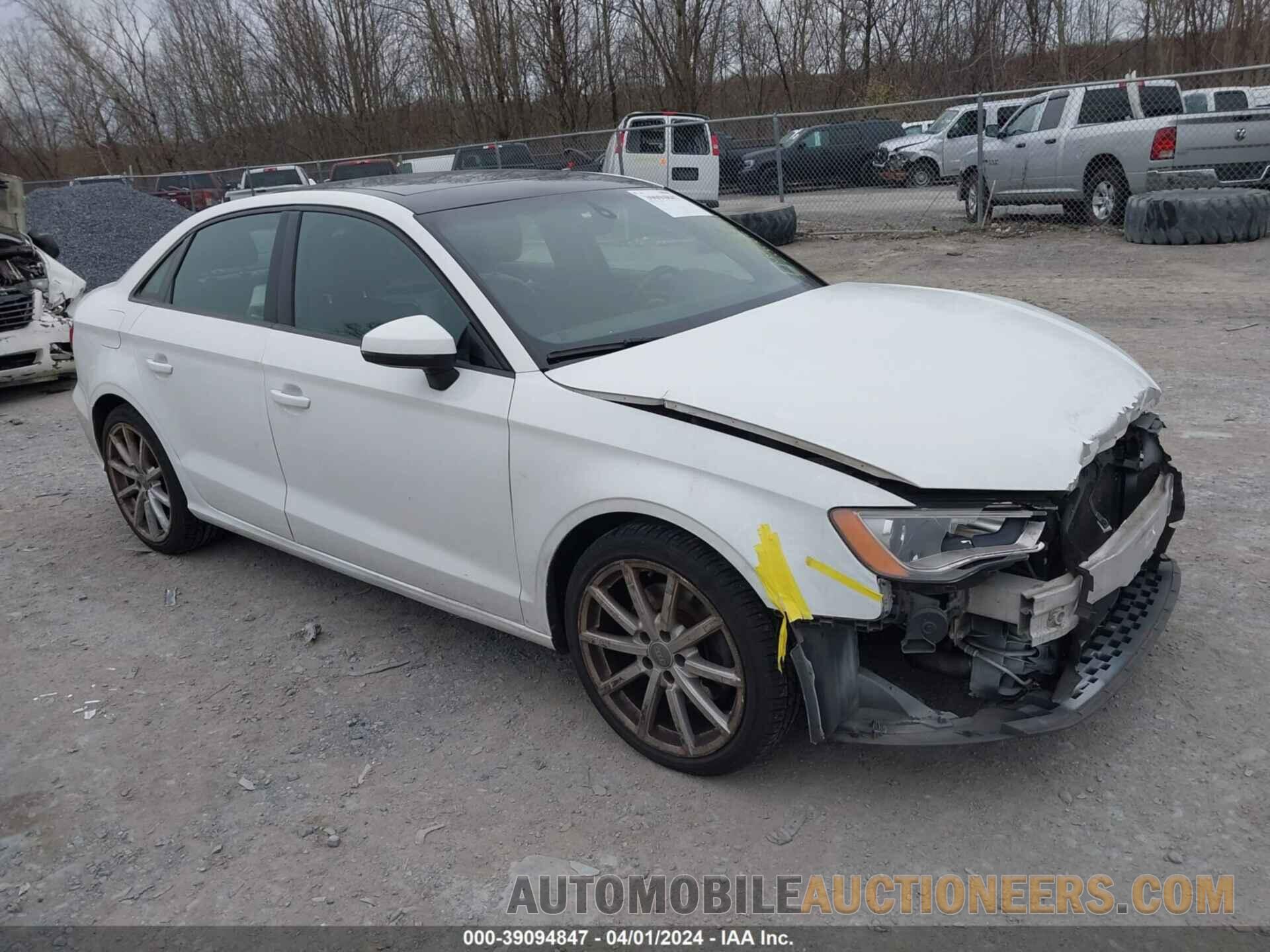 WAUB8GFF6G1049078 AUDI A3 2016