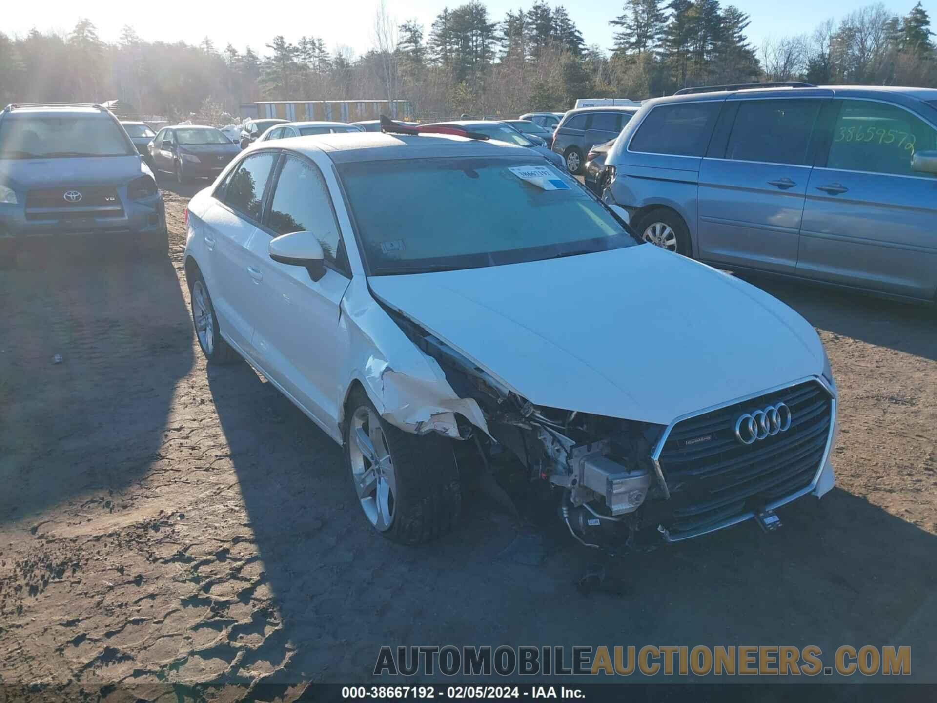 WAUB8GFF6H1049289 AUDI A3 2017