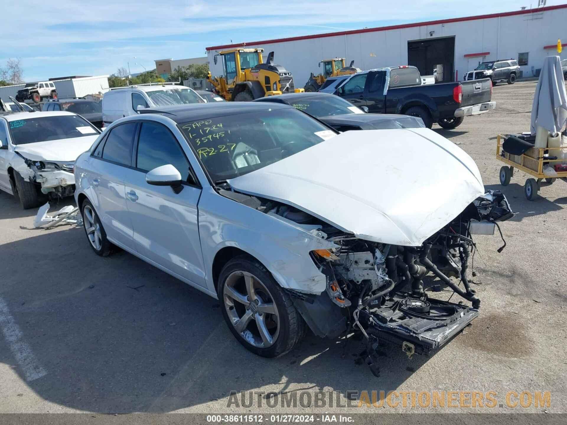 WAUB8GFF7G1041989 AUDI A3 2016