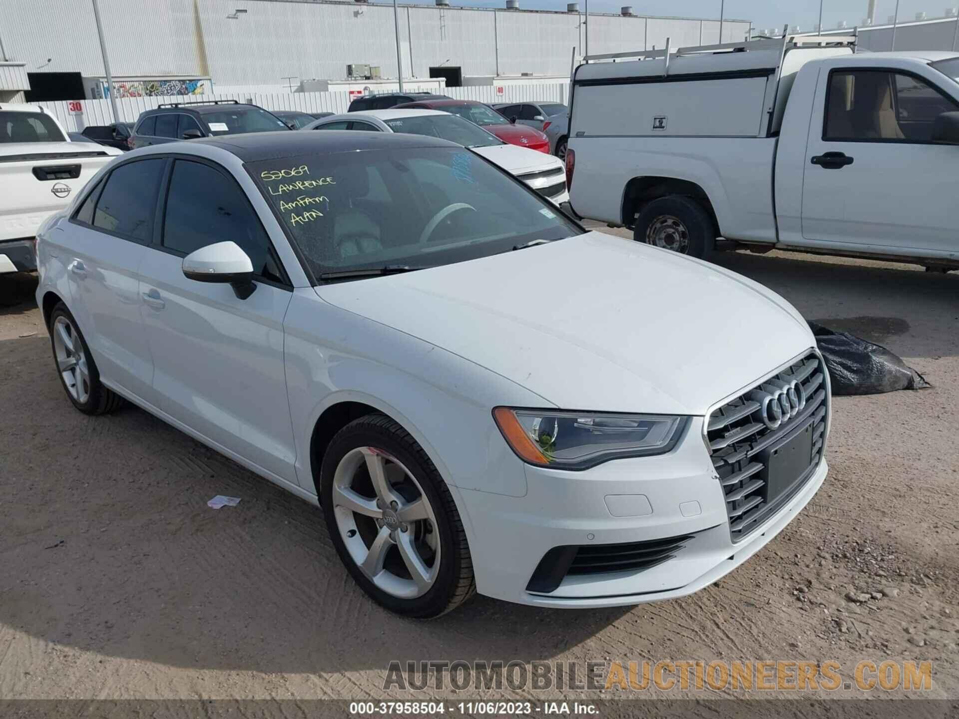 WAUB8GFF8G1009908 AUDI A3 2016