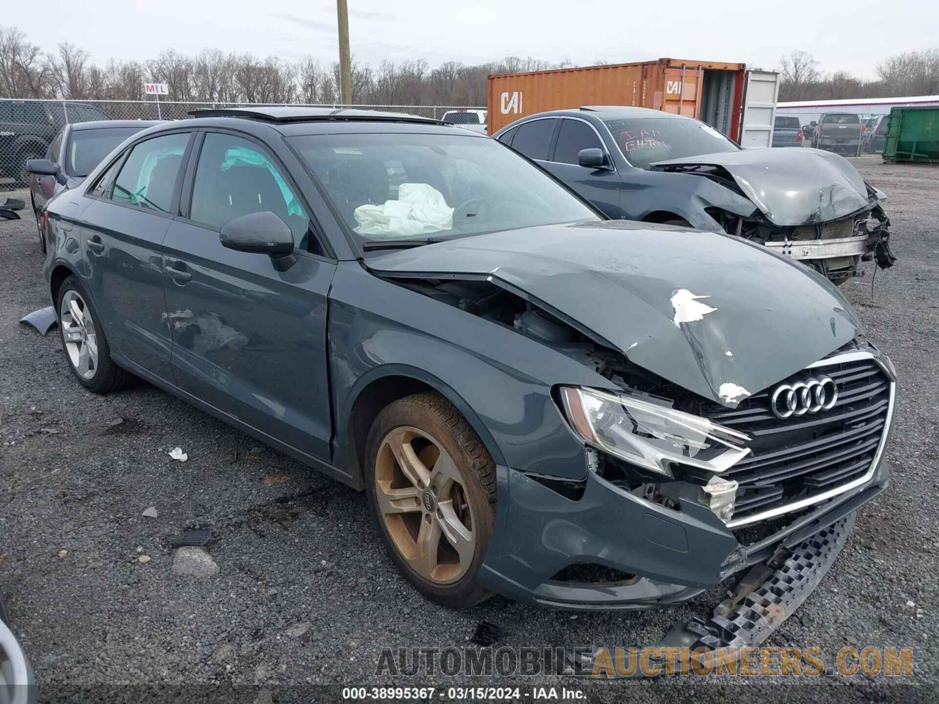 WAUB8GFF8H1025379 AUDI A3 2017