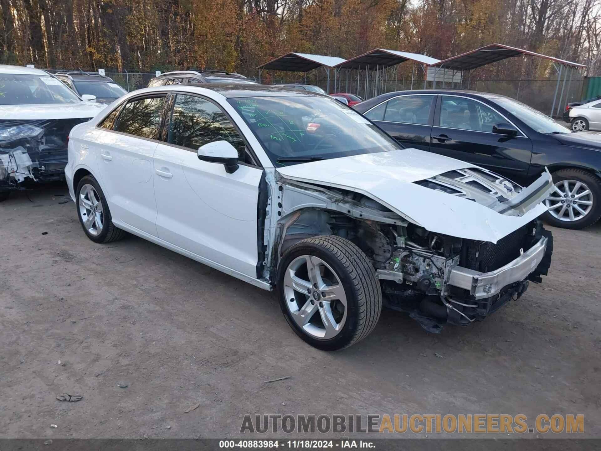 WAUB8GFF9H1038576 AUDI A3 2017