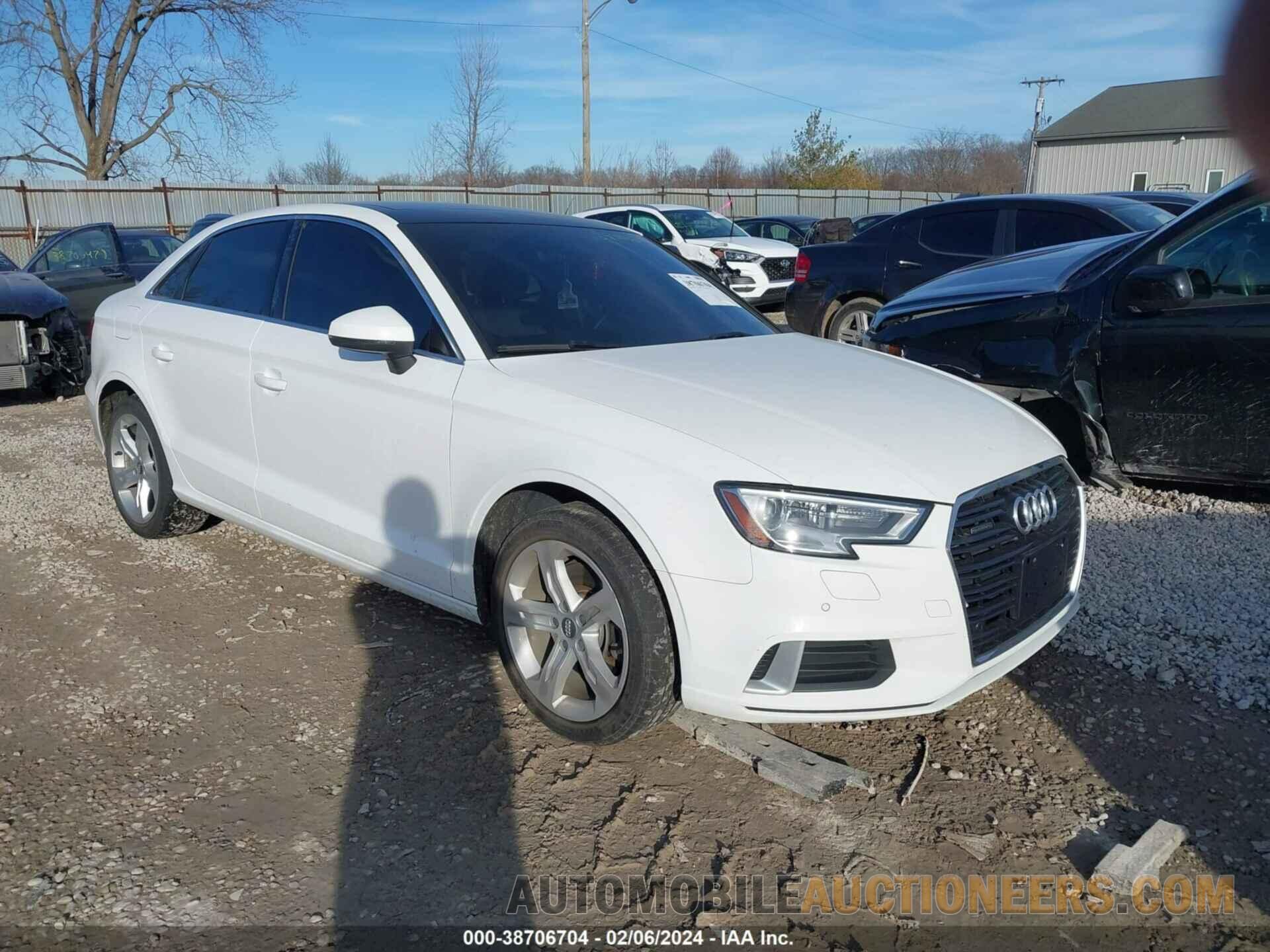 WAUB8GFF9J1065217 AUDI A3 2018