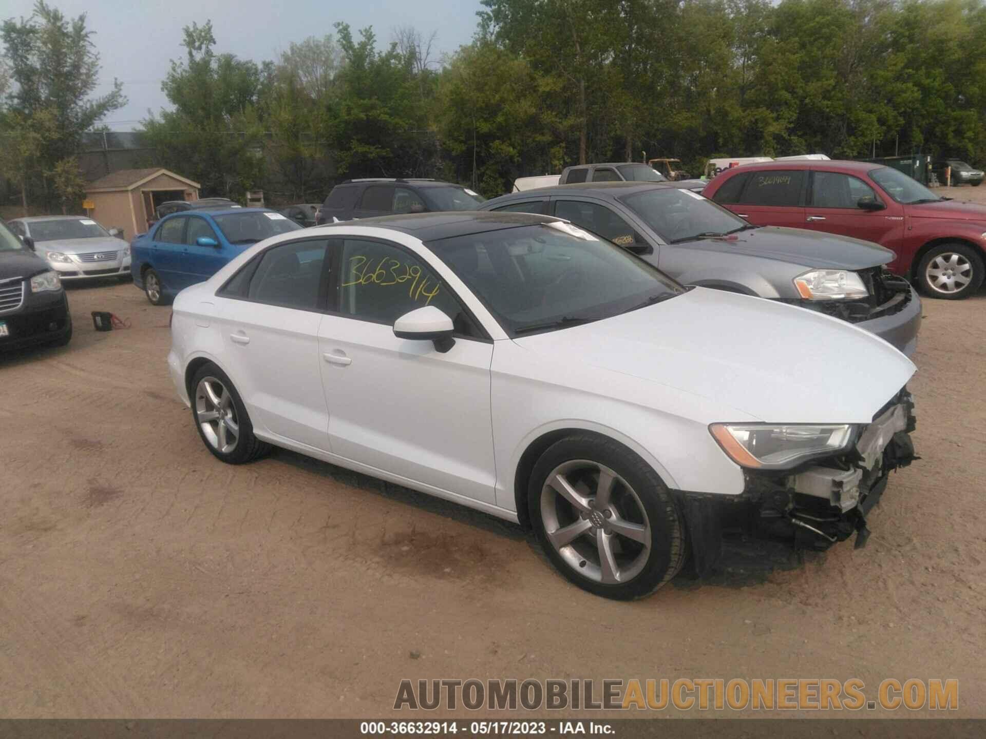 WAUB8GFFXG1102686 AUDI A3 2016