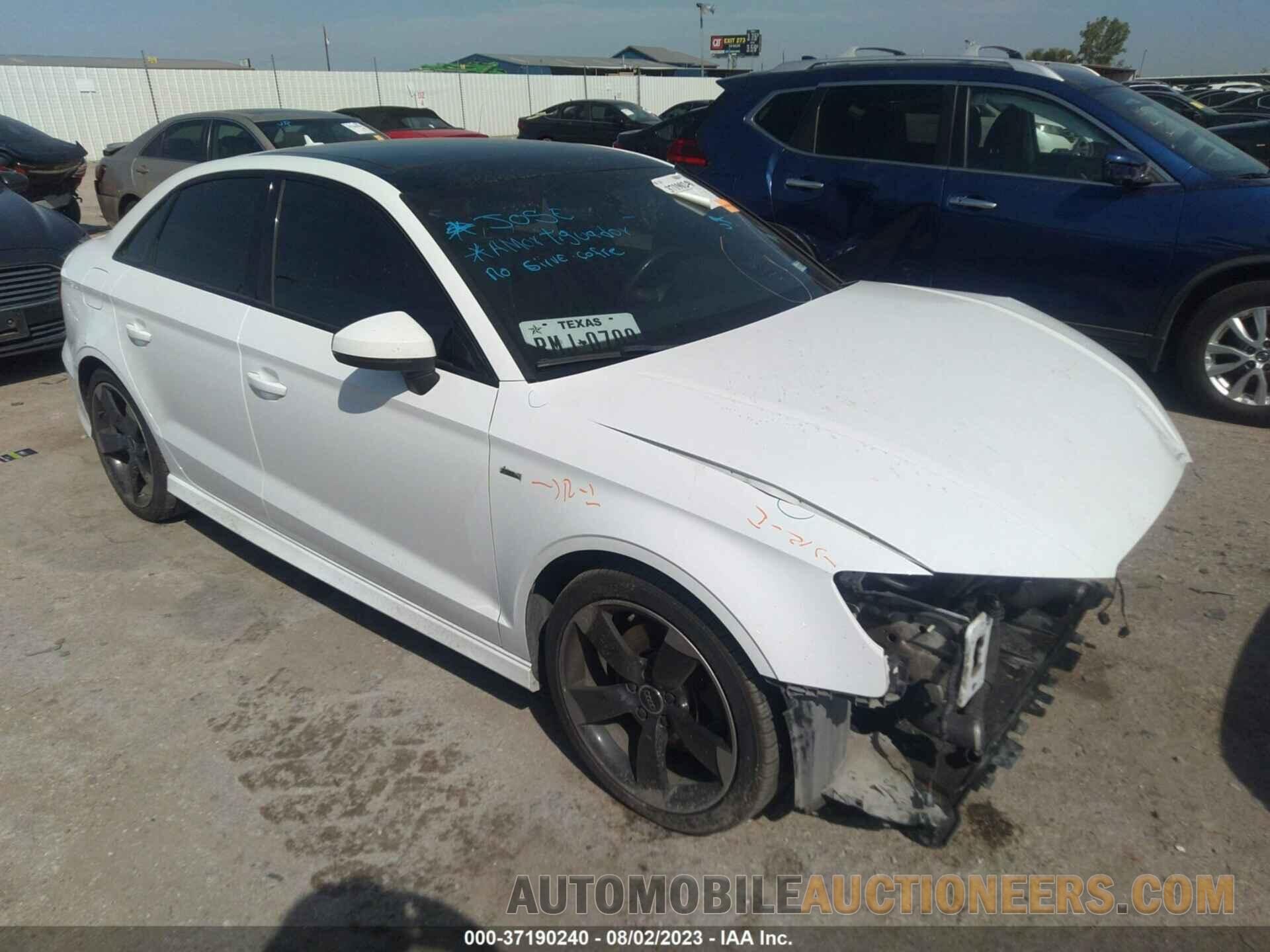 WAUB8GFFXG1106172 AUDI A3 2016