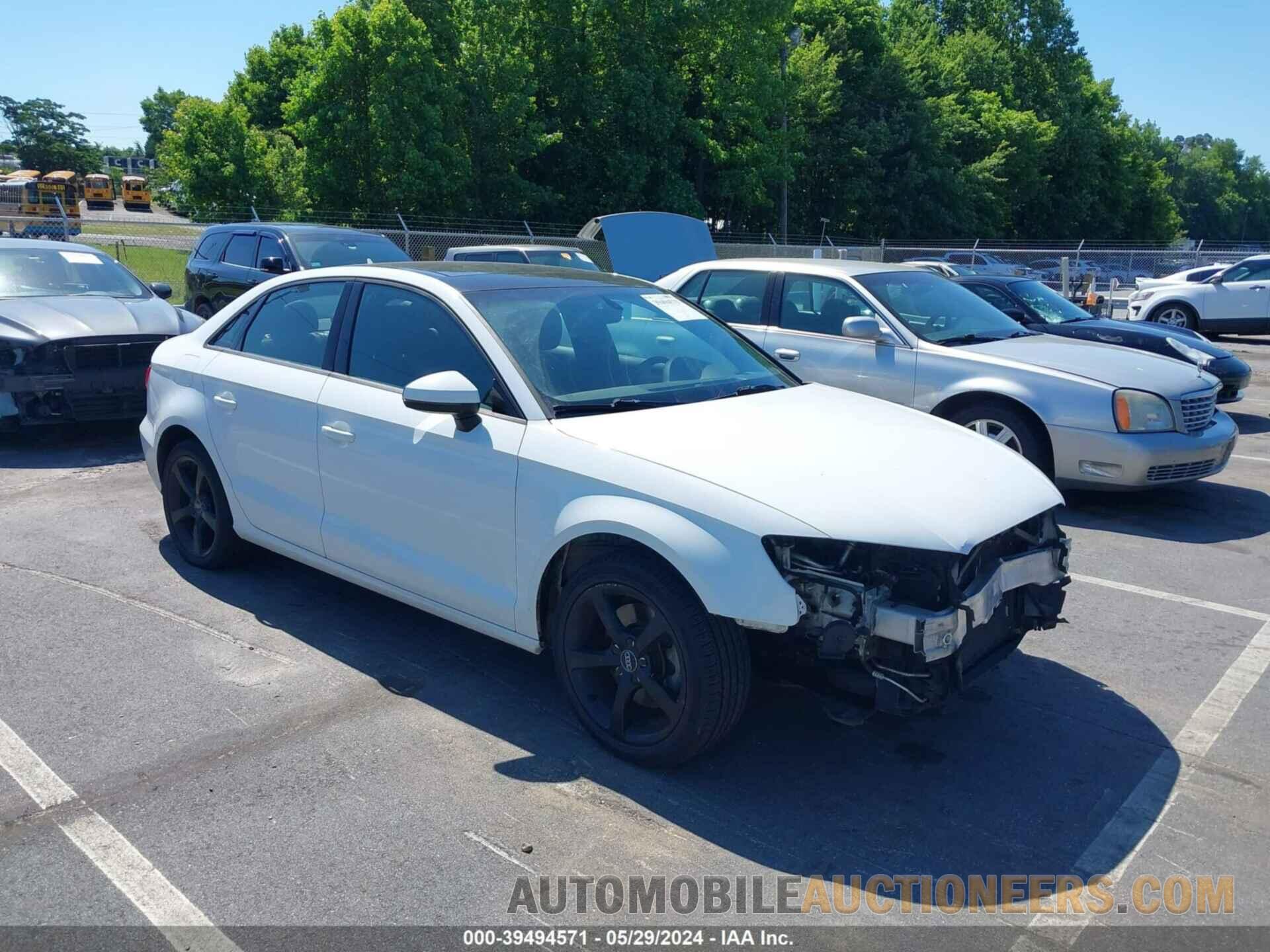 WAUB8HFF5G1055766 AUDI A3 2016