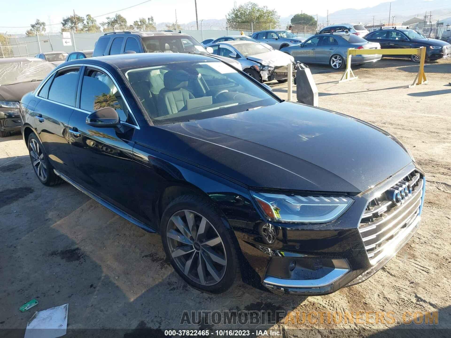 WAUBBAF43NA024388 AUDI A4 SEDAN 2022