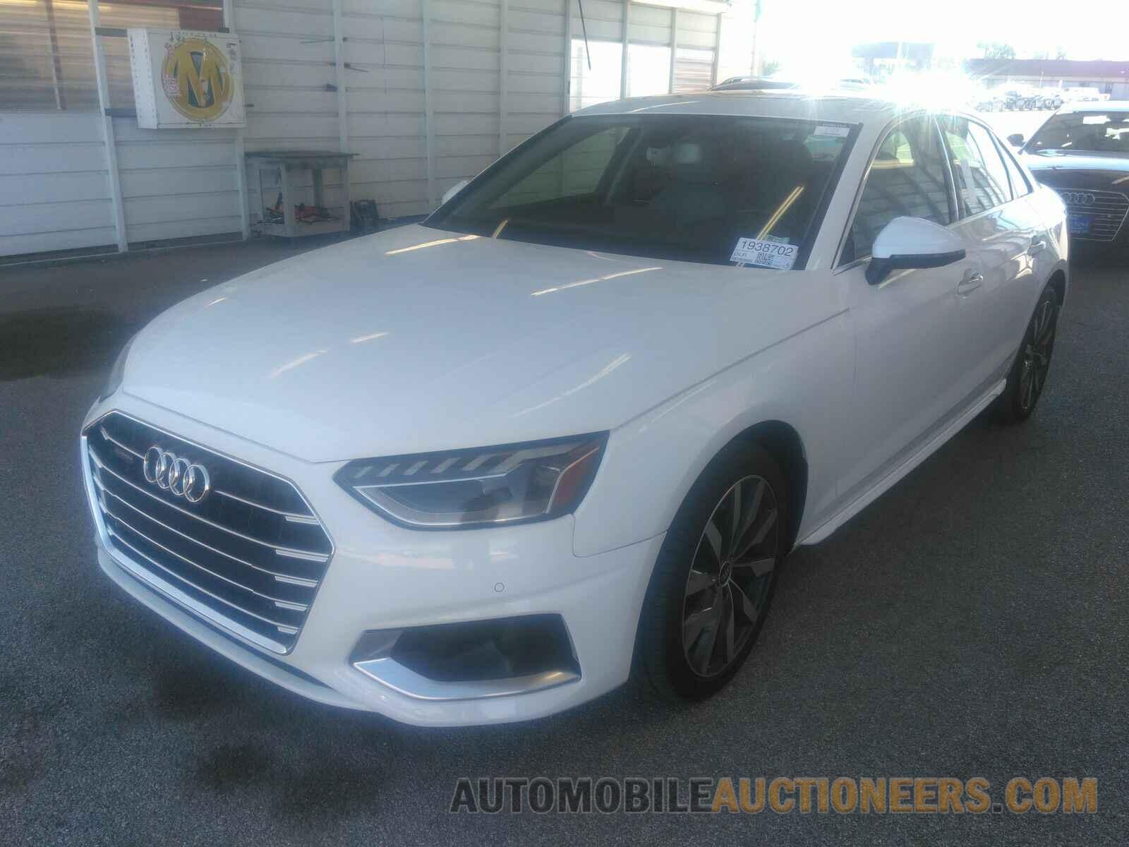 WAUBBAF44MA033180 Audi A4 Sedan 2021