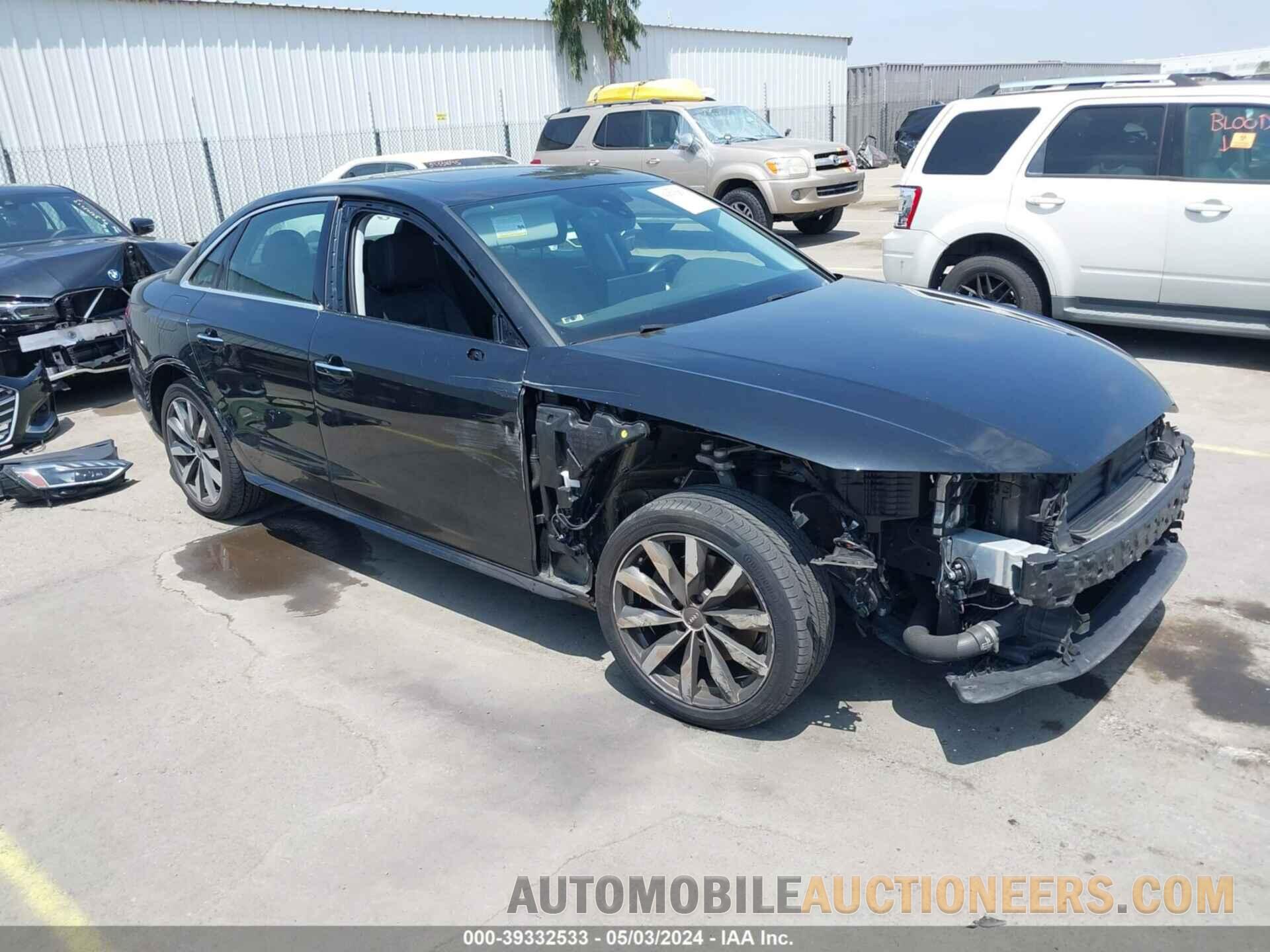 WAUBBAF45MA029011 AUDI A4 2021