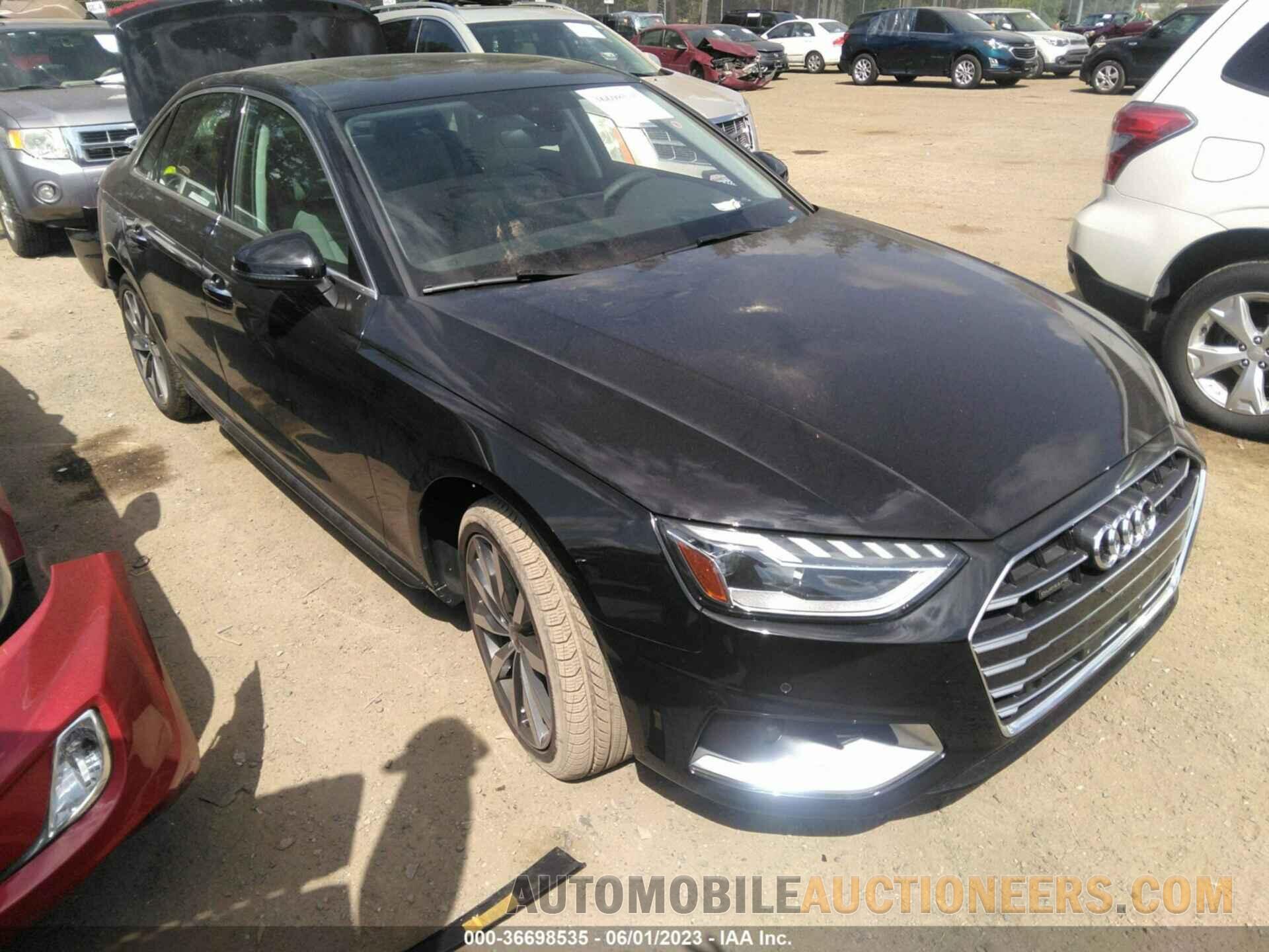 WAUBBAF47NN009868 AUDI A4 SEDAN 2022