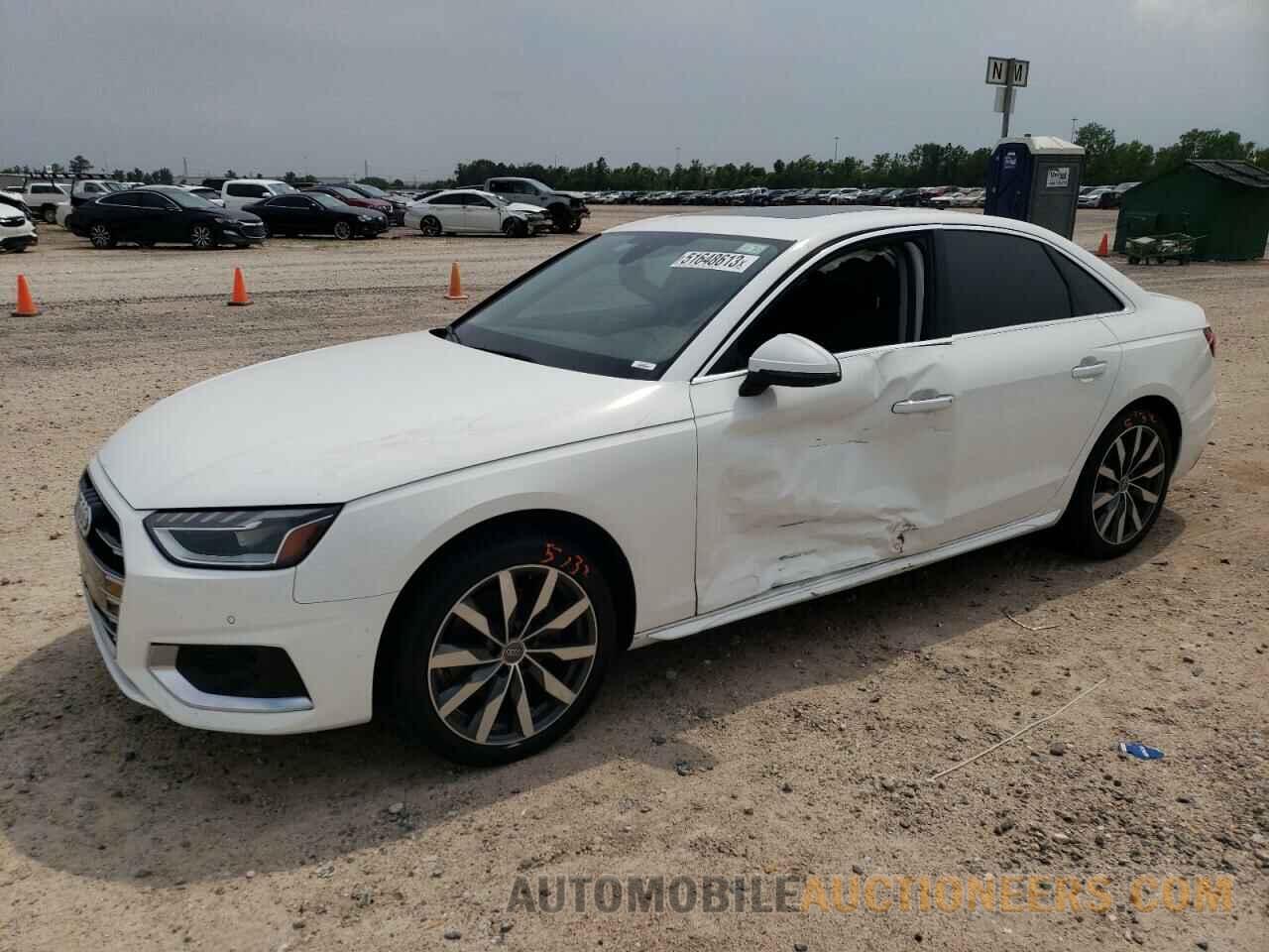 WAUBBAF48MA023252 AUDI A4 2021