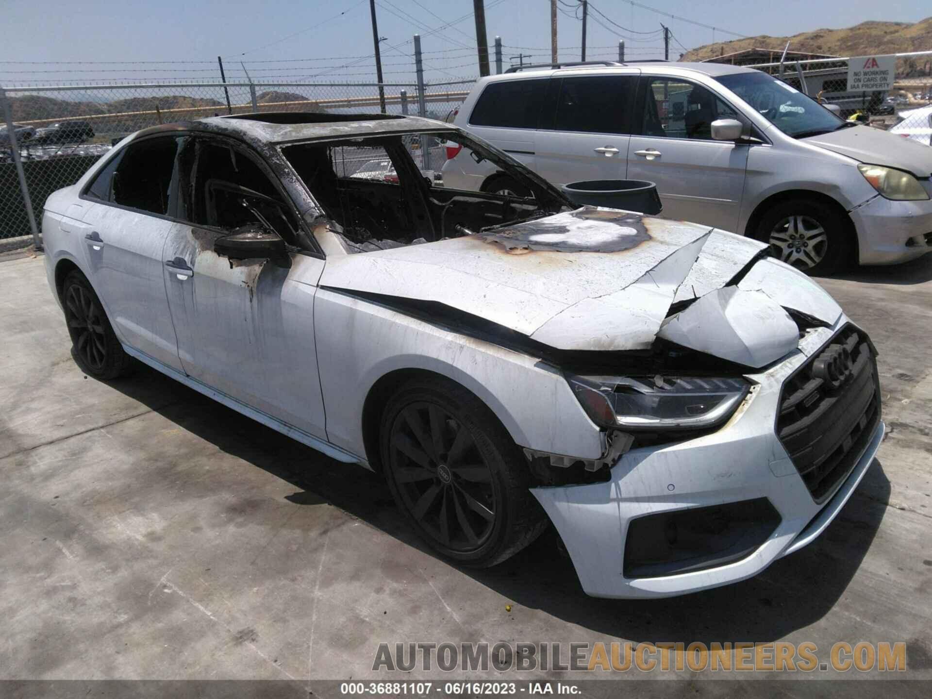 WAUBBAF48MA062679 AUDI A4 SEDAN 2021